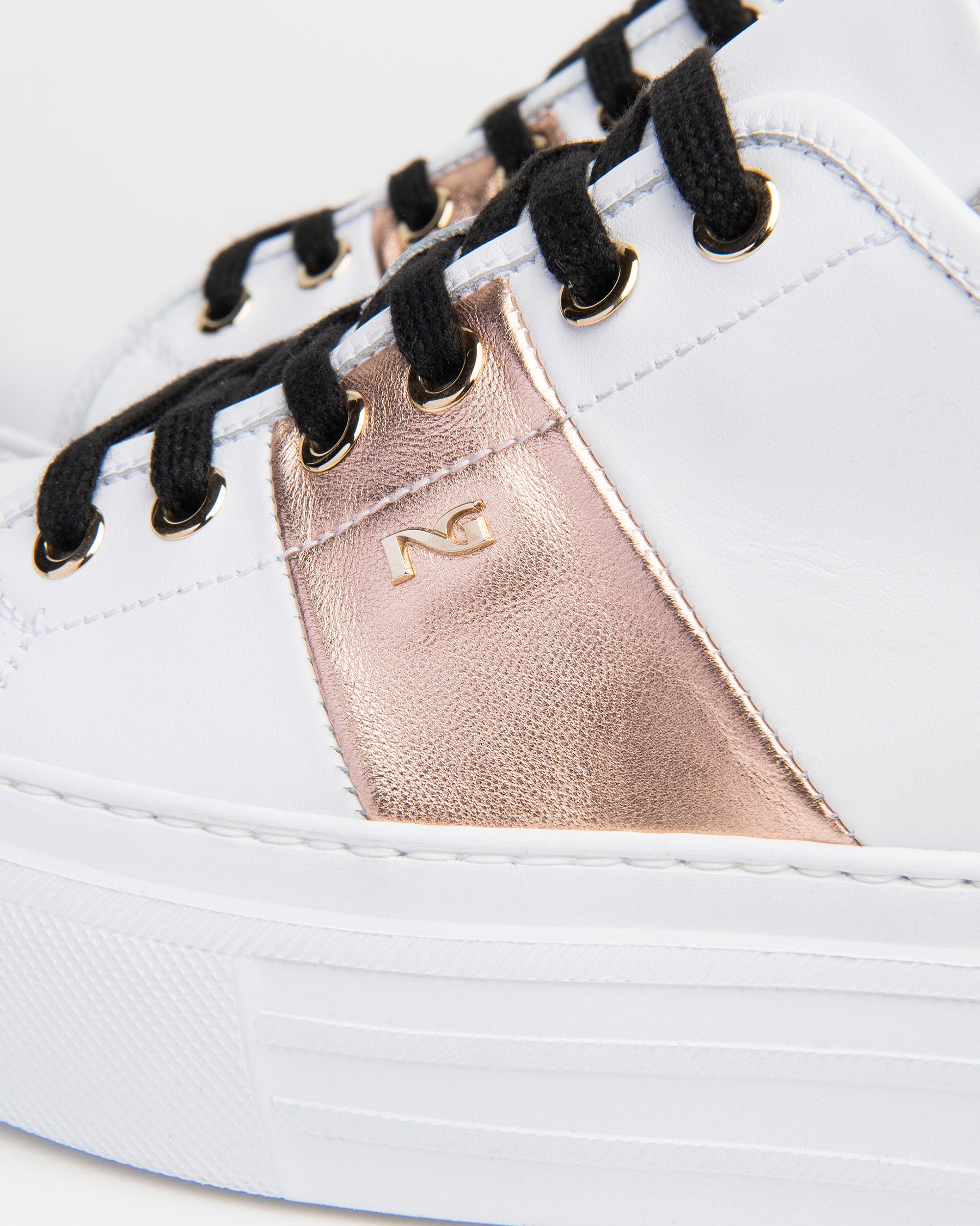 NeroGiardini Sneakers Femme Cuir Plateforme 4,5 cm