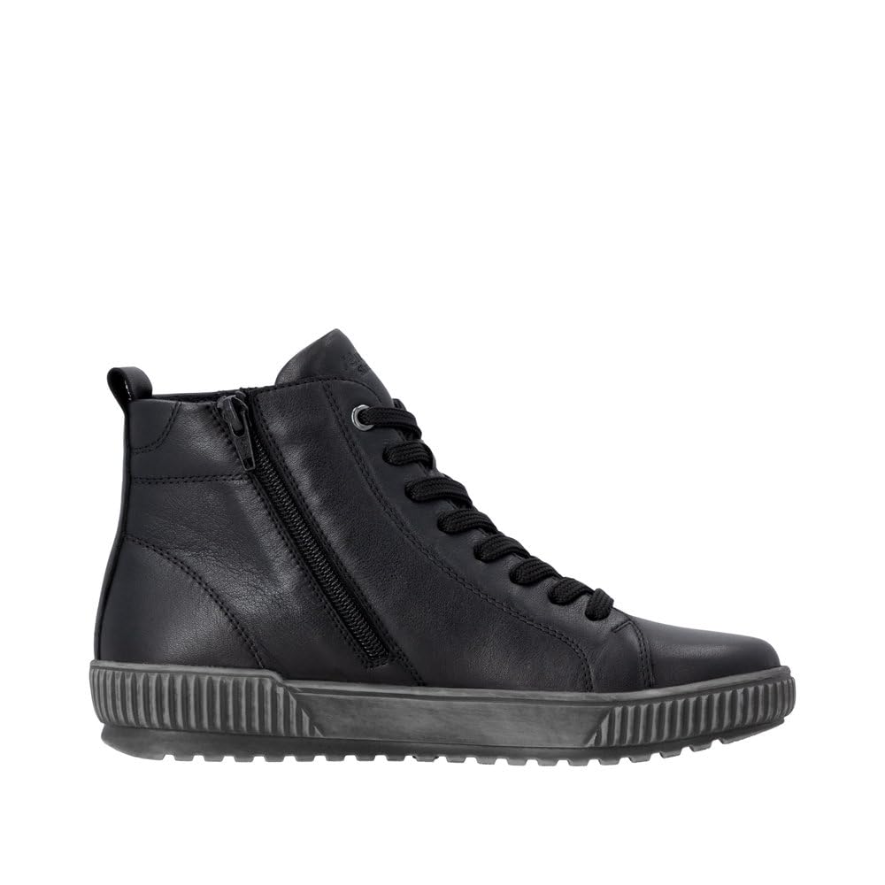 Remonte D0782 bottes à lacets femme bleu cuir TEX