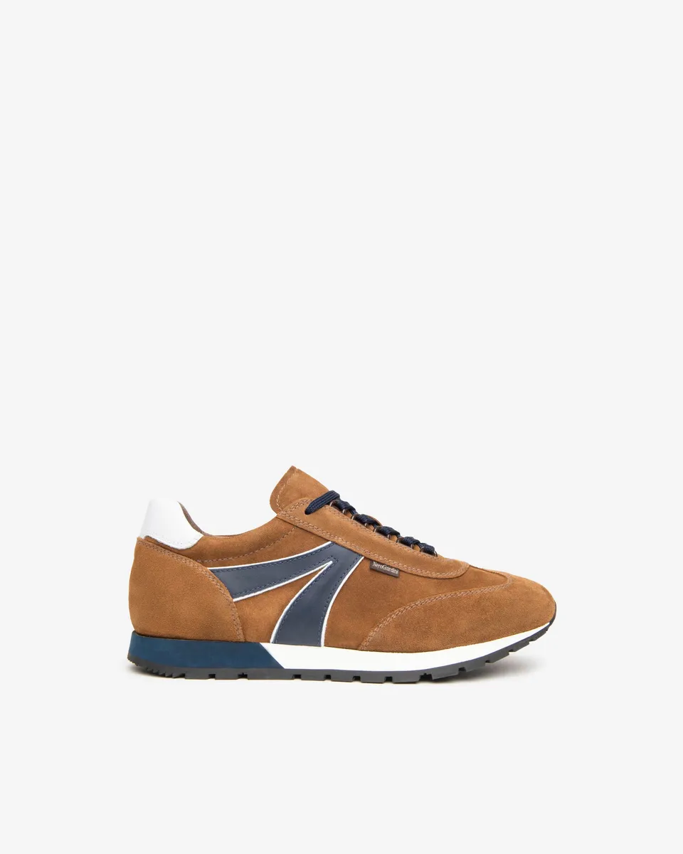 NeroGiardini Sneakers Homme Cuir Velours DryGo