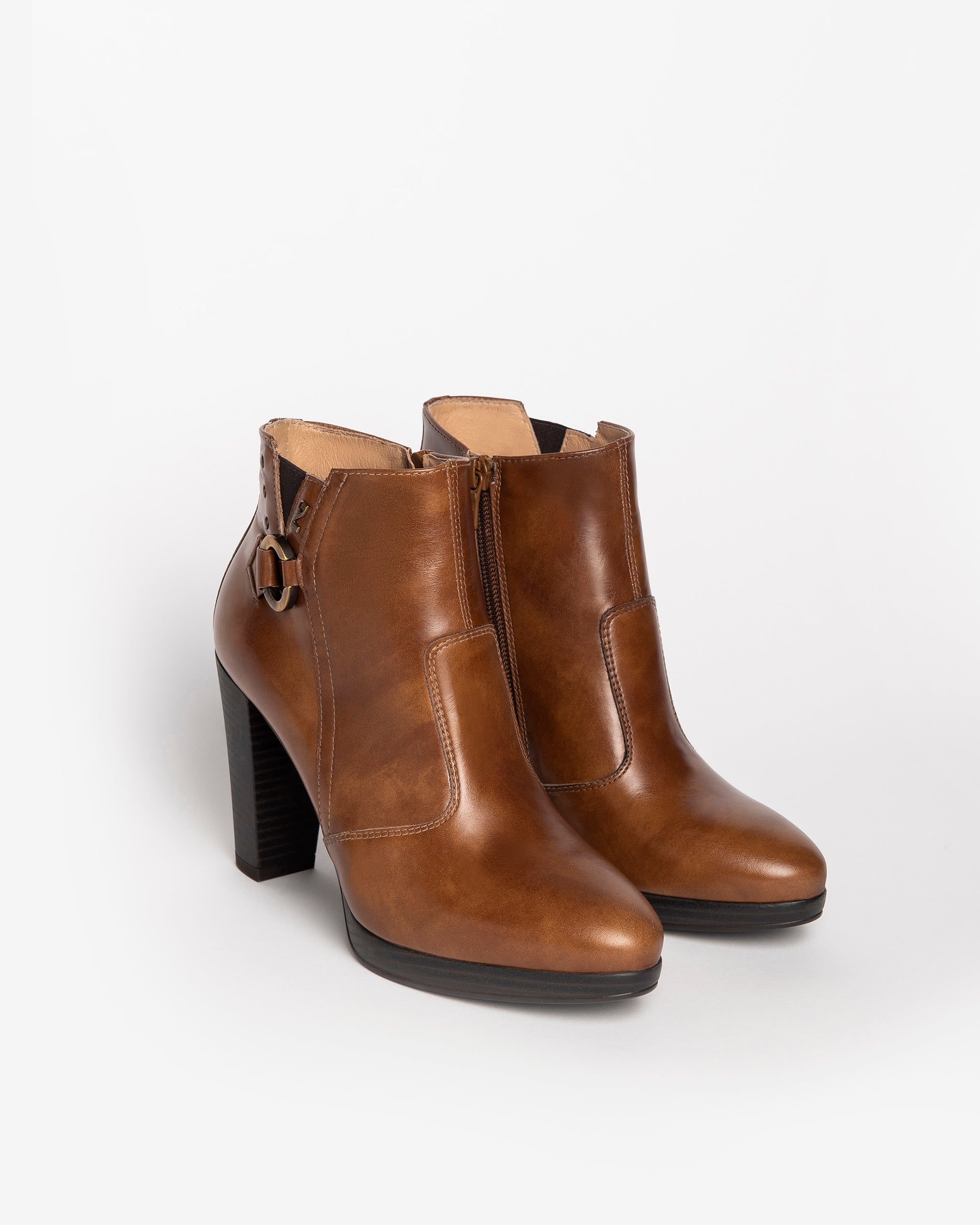 NeroGiardini Bottines Bottines Femme en Cuir