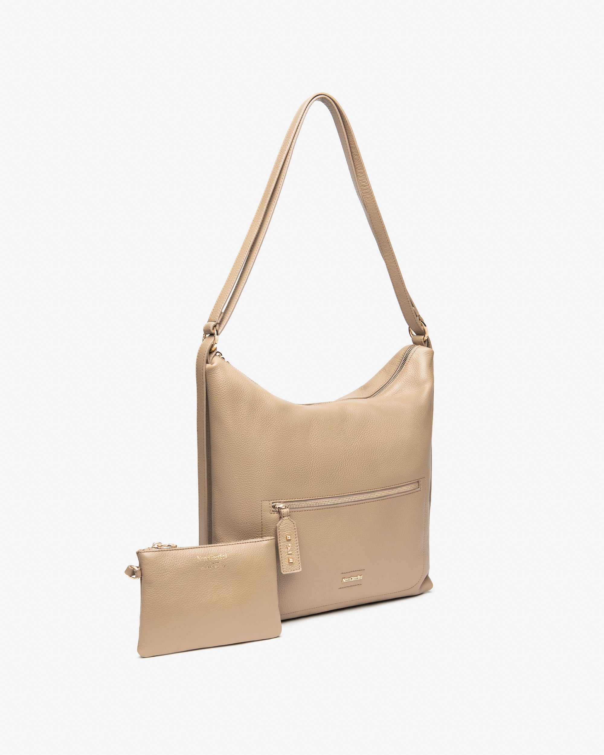 NeroGiardini Besace Femme Cuir Hobo Made in Italy