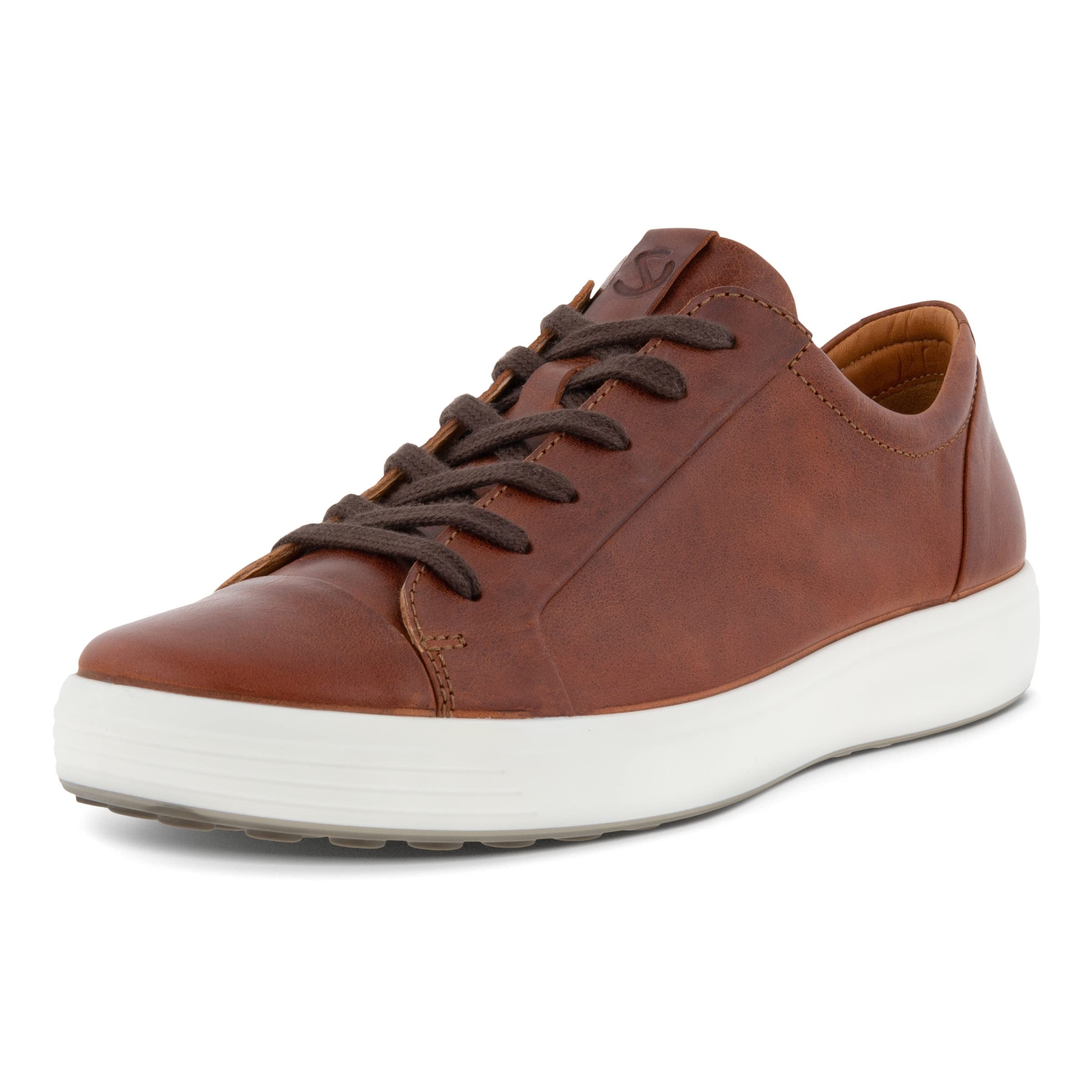 ECCO Soft 7 basket cuir homme noir 44
