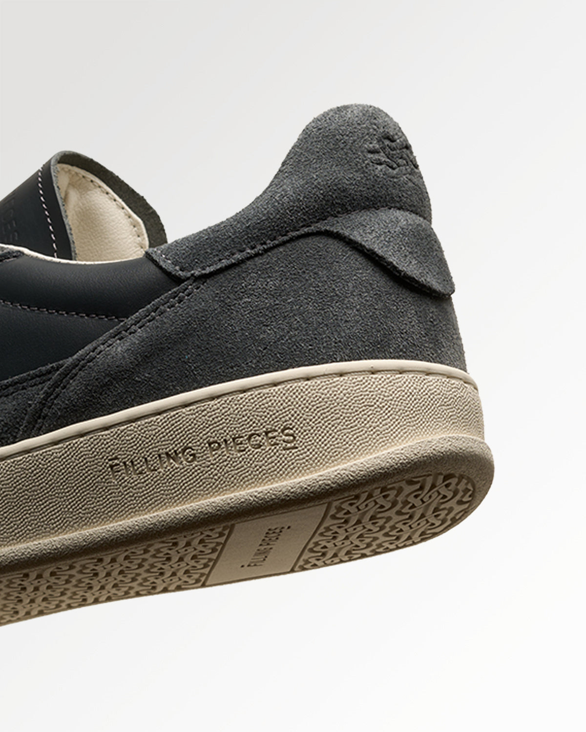 Filling Pieces Low Tide sneakers Dark Grey cuir suède