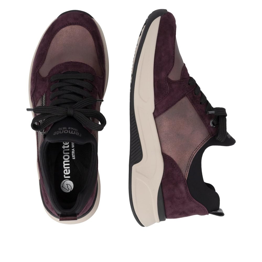 Remonte D3v01 mocassin femme lie-de-vin 39 EU large