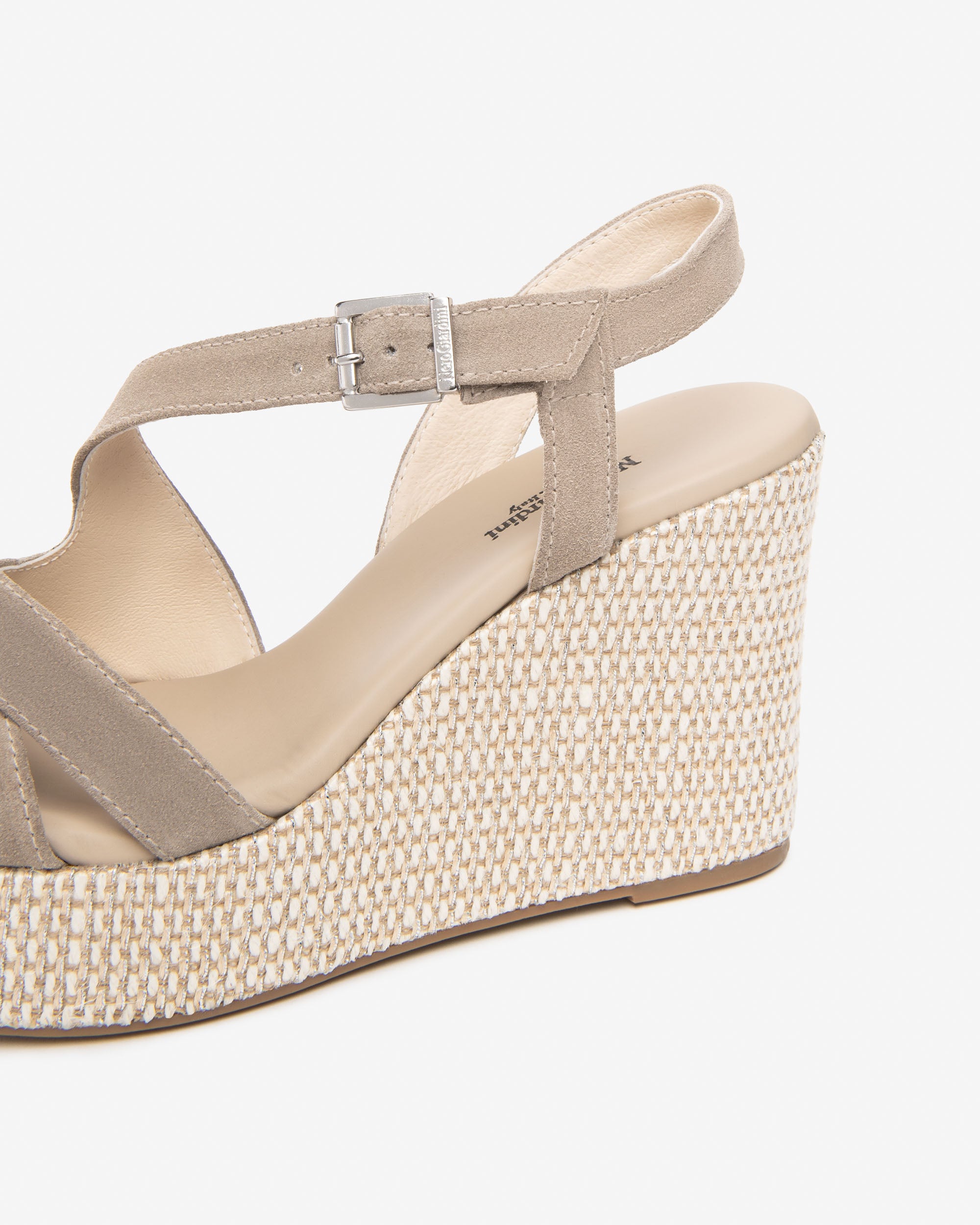 NeroGiardini Sandales Femme Cuir Velours 38 Été