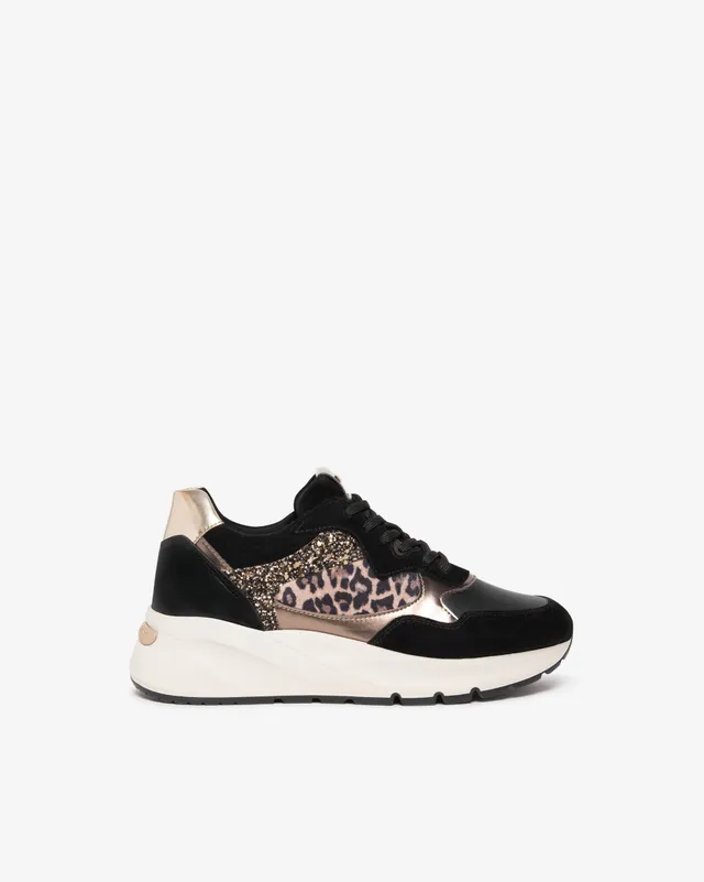 NeroGiardini Sneakers Femme Cuir Velours Tendance