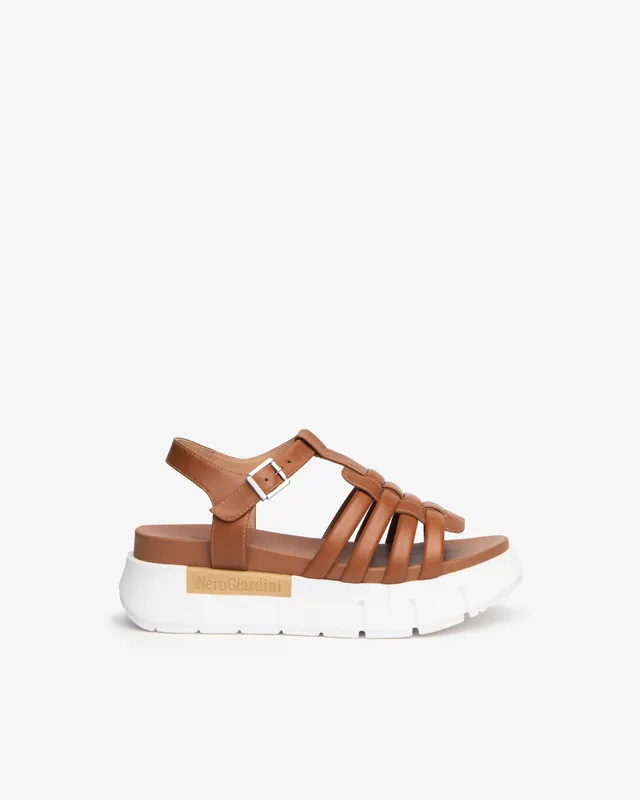 NeroGiardini Sandales sandales femme cuir été