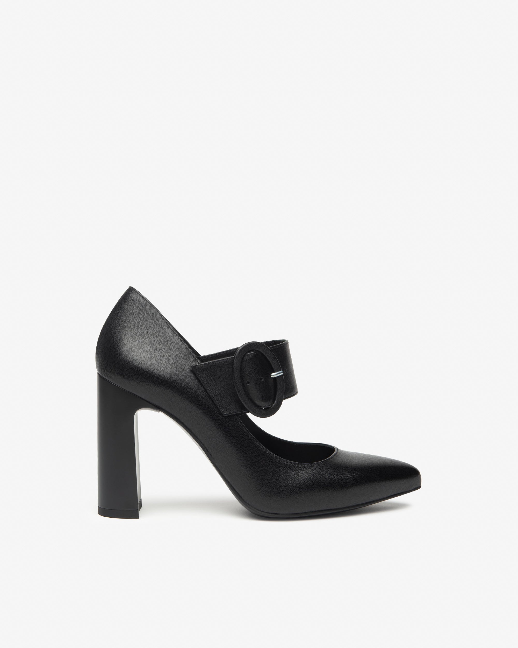 NeroGiardini Escarpins Mary Jane cuir talon 95 mm