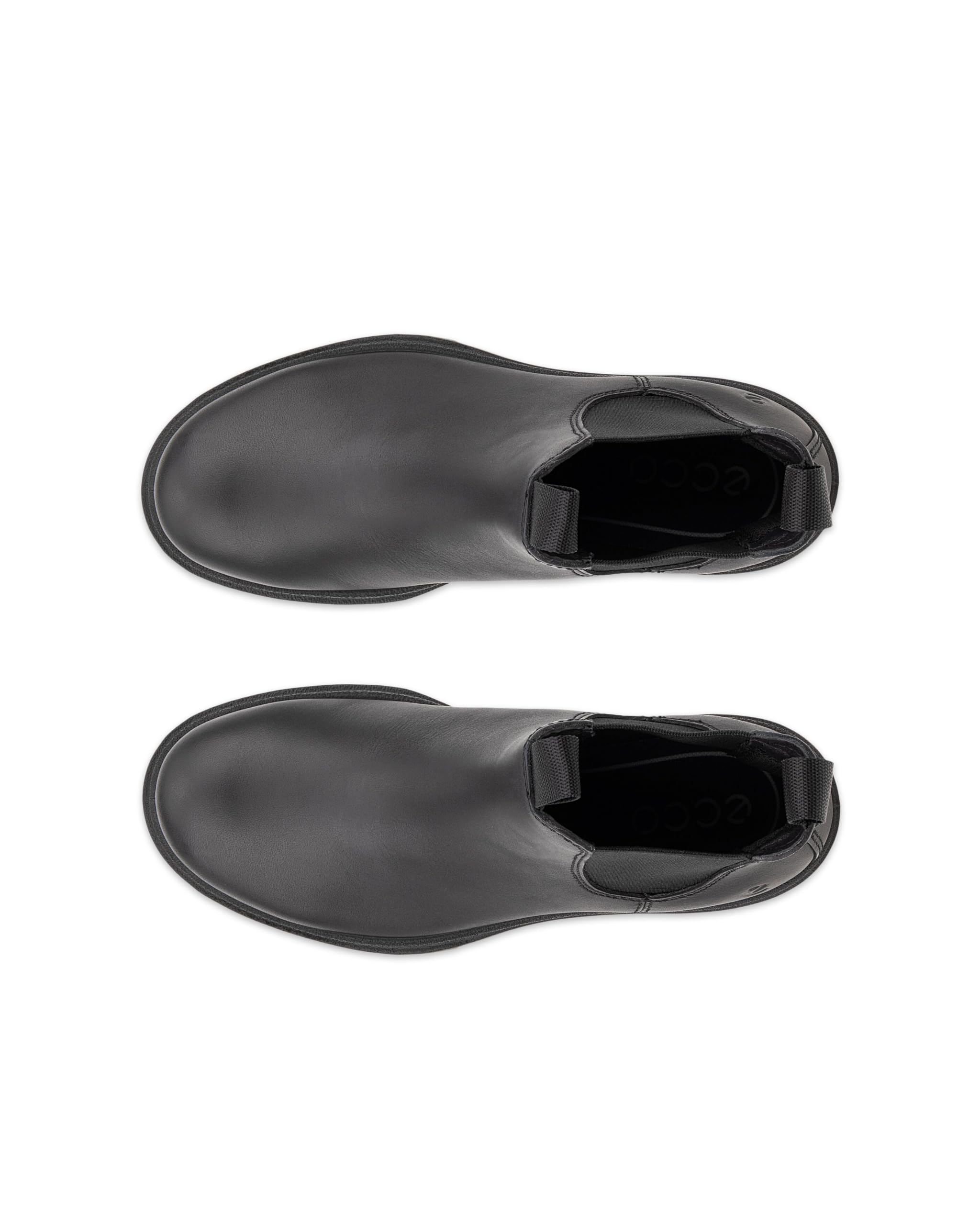ECCO Grainer Botte Chelsea Femme Cuir Confort Ville