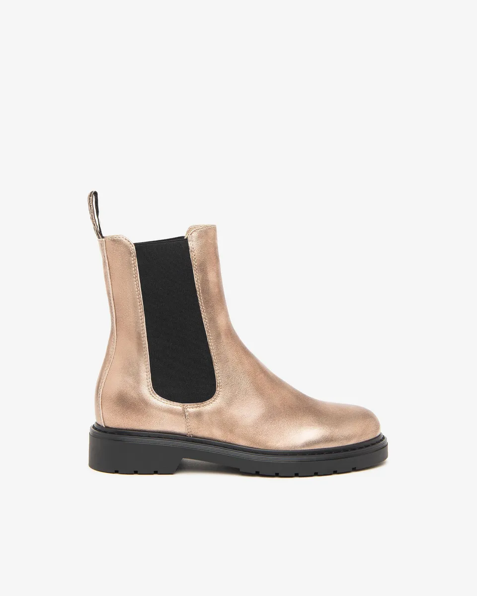Nerogiardini Chelsea Femme Cuir Bottines 30 mm