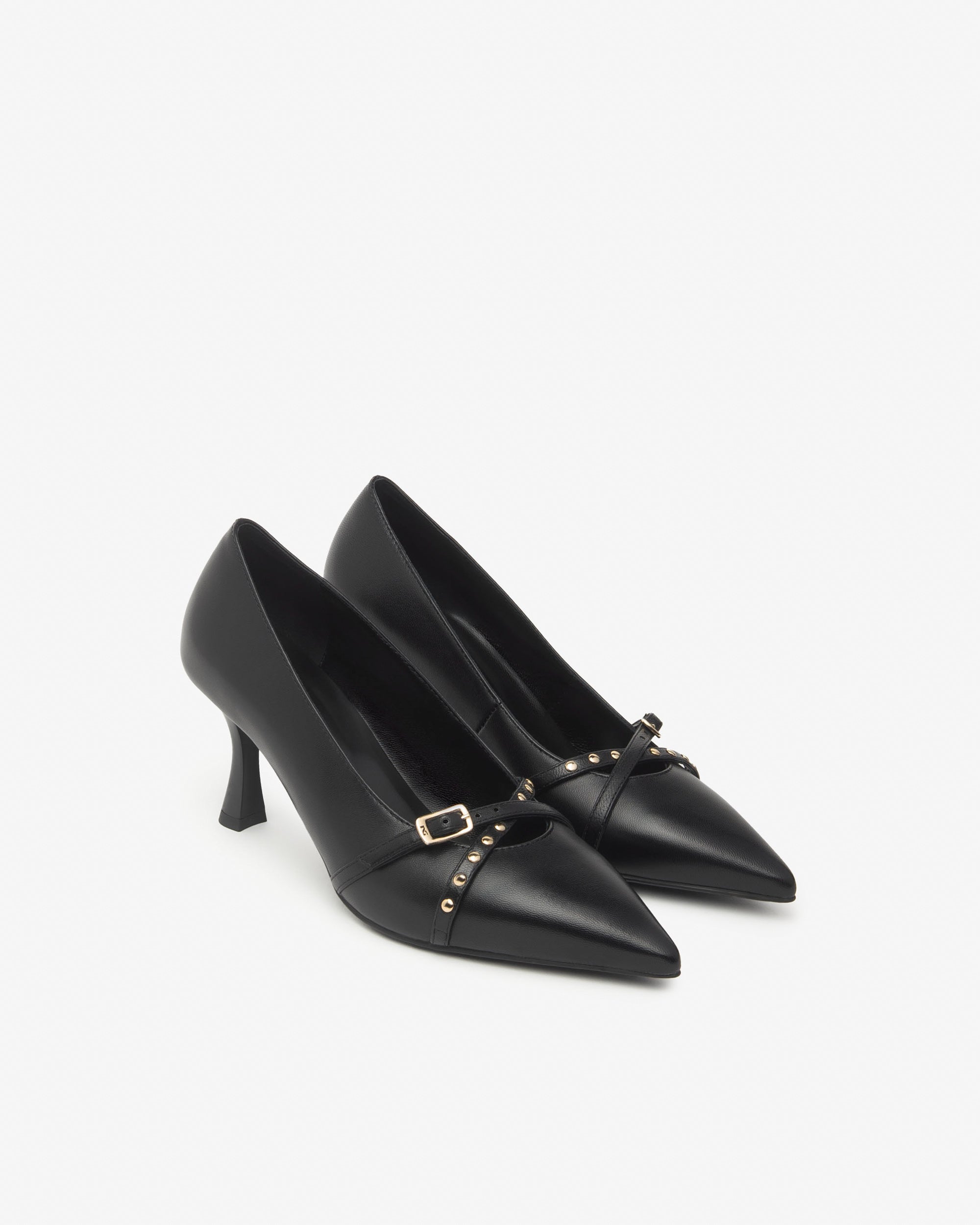 Nerogiardini Escarpins Cuir Bout Pointu Talon 7,5 cm