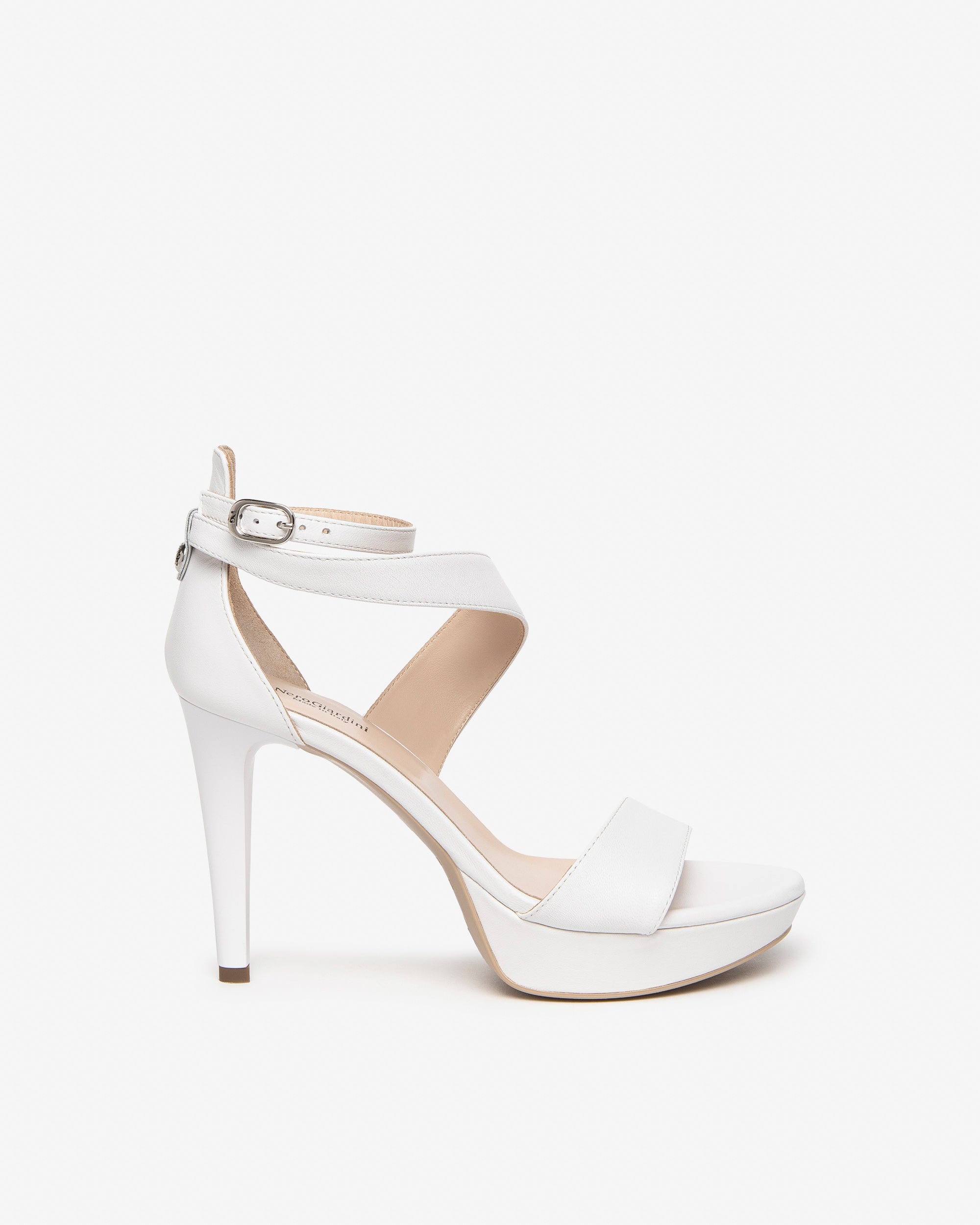 NeroGiardini Sandales Femme Cuir Premium Mariage