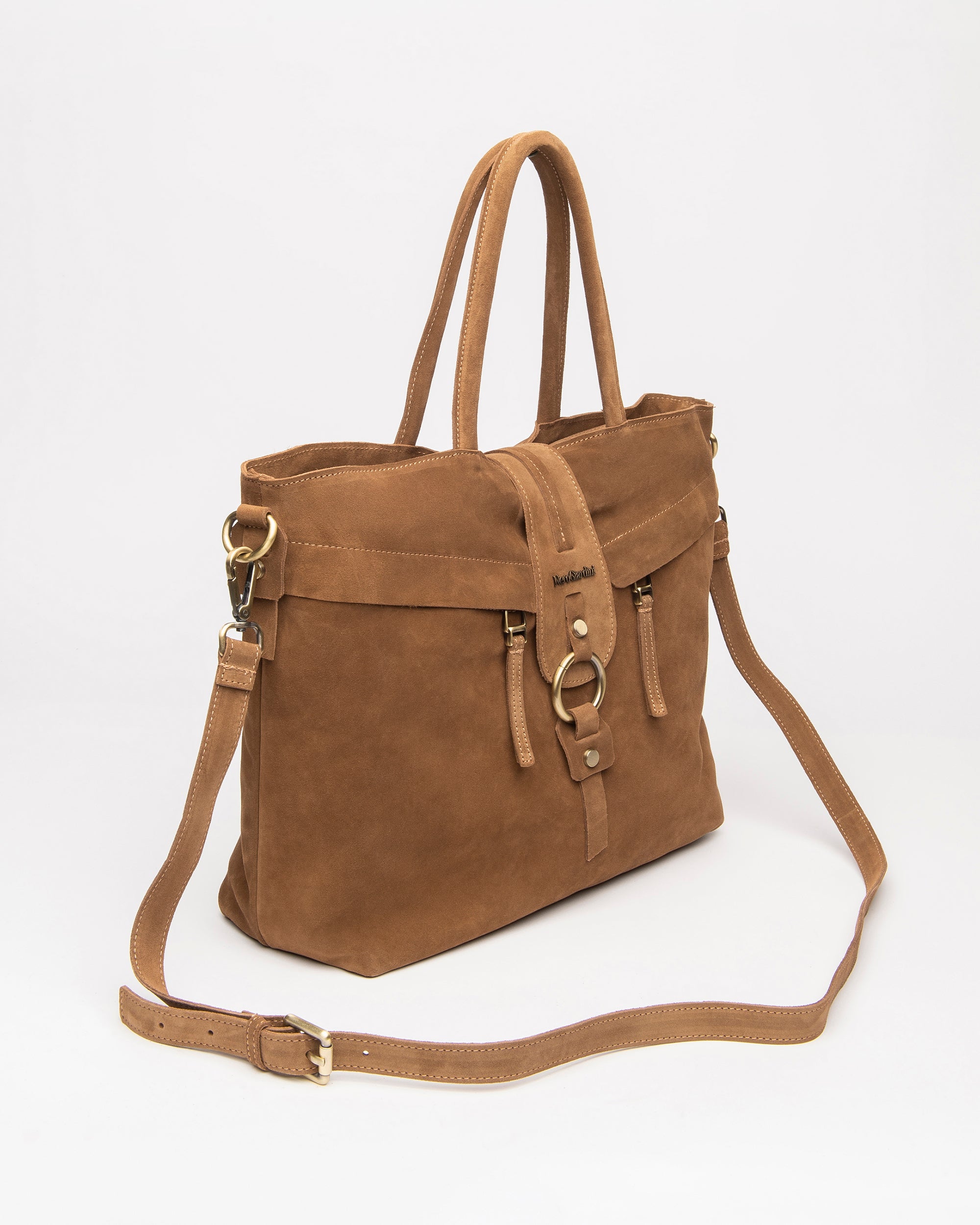 NeroGiardini Sacs cabas femme cuir velours