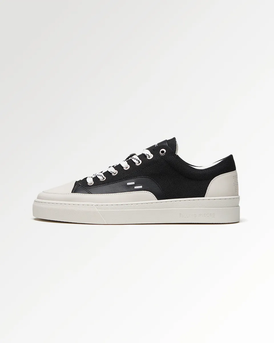 Filling Pieces Riviera Low sneakers Black toile cuir pointure exacte