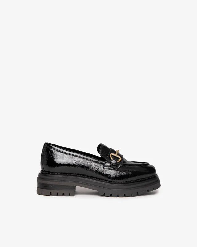 NeroGiardini Mocassins Femme Vernis Automne Hiver Confort