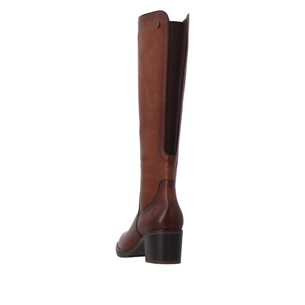 Remonte D2A78 bottes montantes marron 39 EU cuir lisse