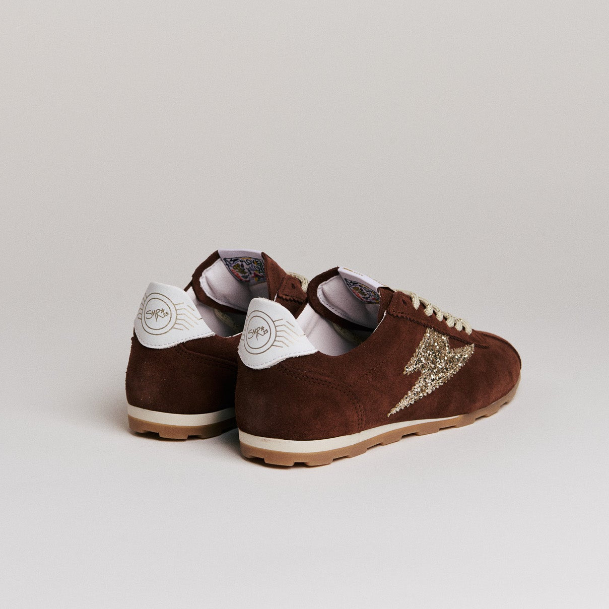 SMR Baskets Cassie D622 daim marron