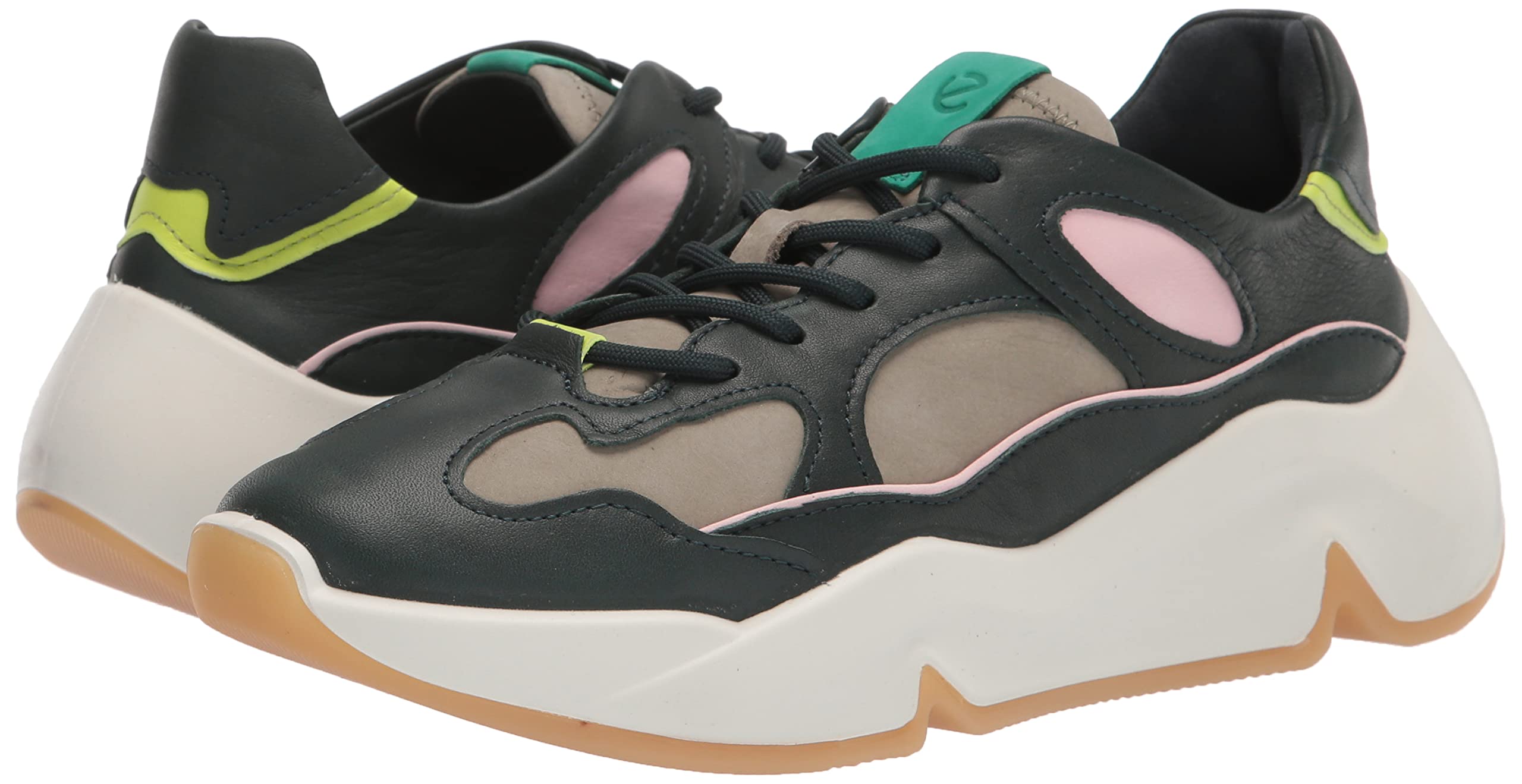 ECCO Chunky Sneaker baskets femme 39 EU limestone