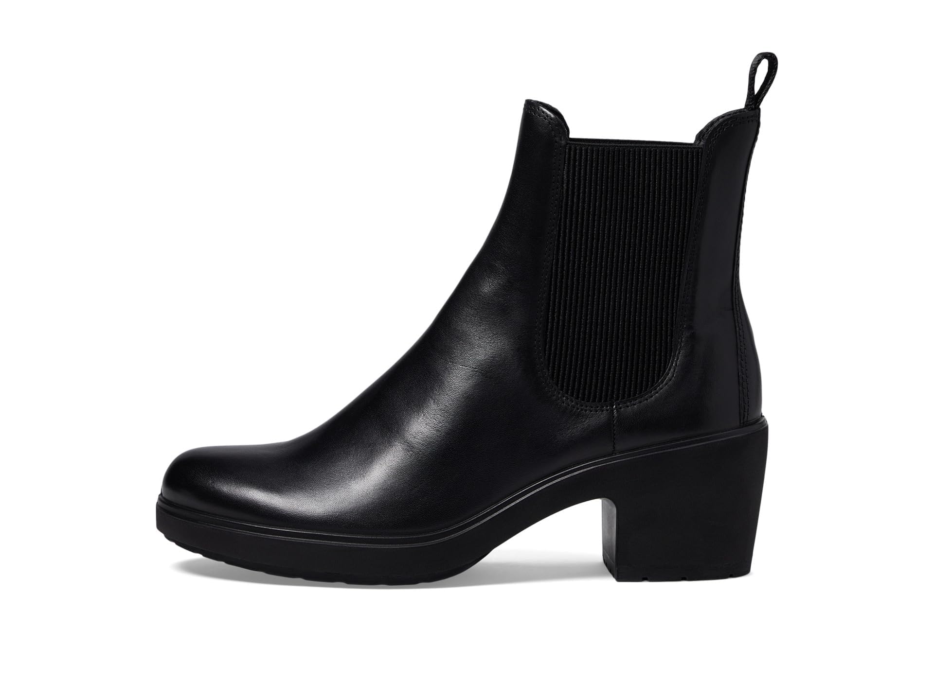 ECCO Metropole Zurich boots femme noir cuir talon