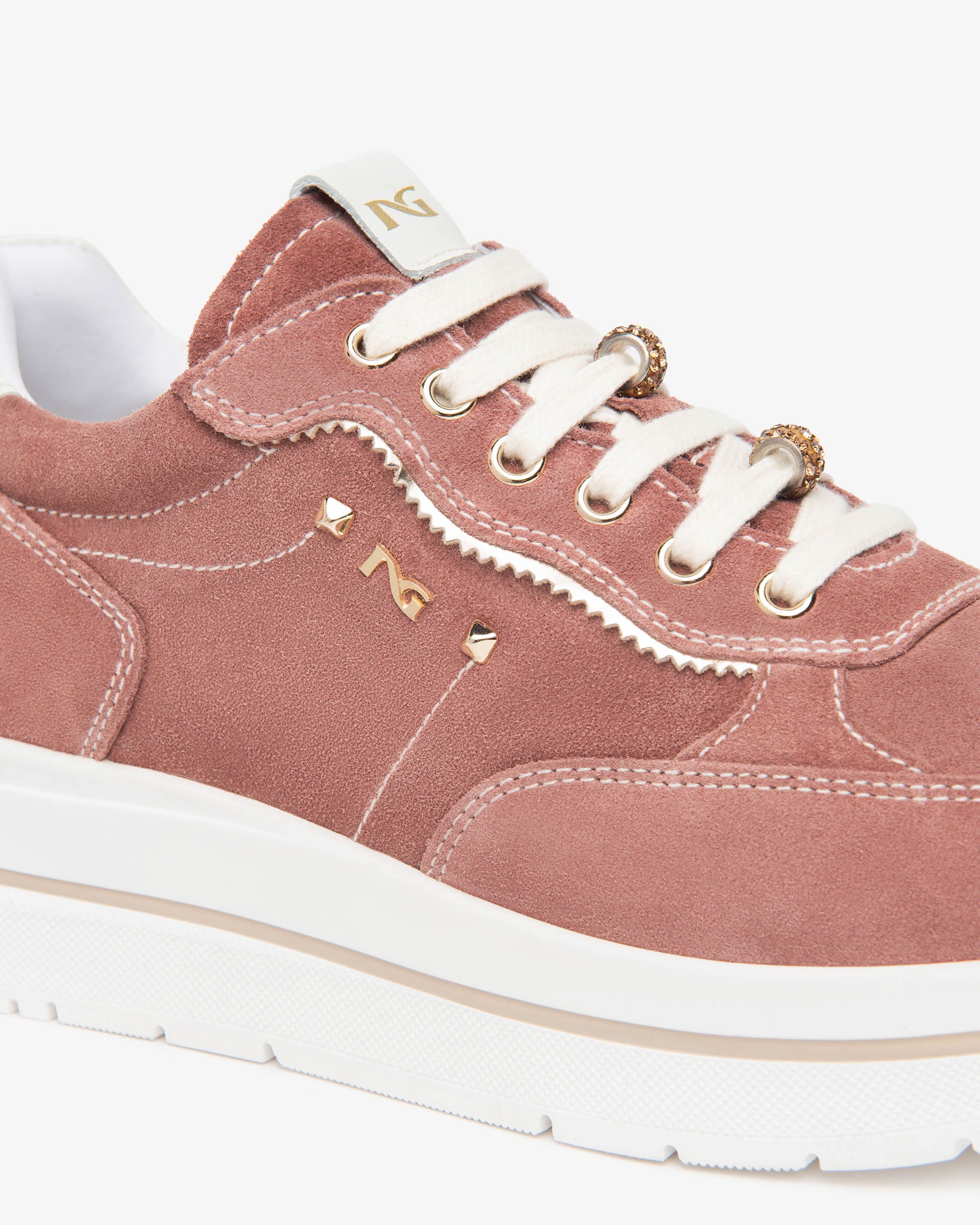 NeroGiardini Sneakers Femme Cuir Velours 38 Memory