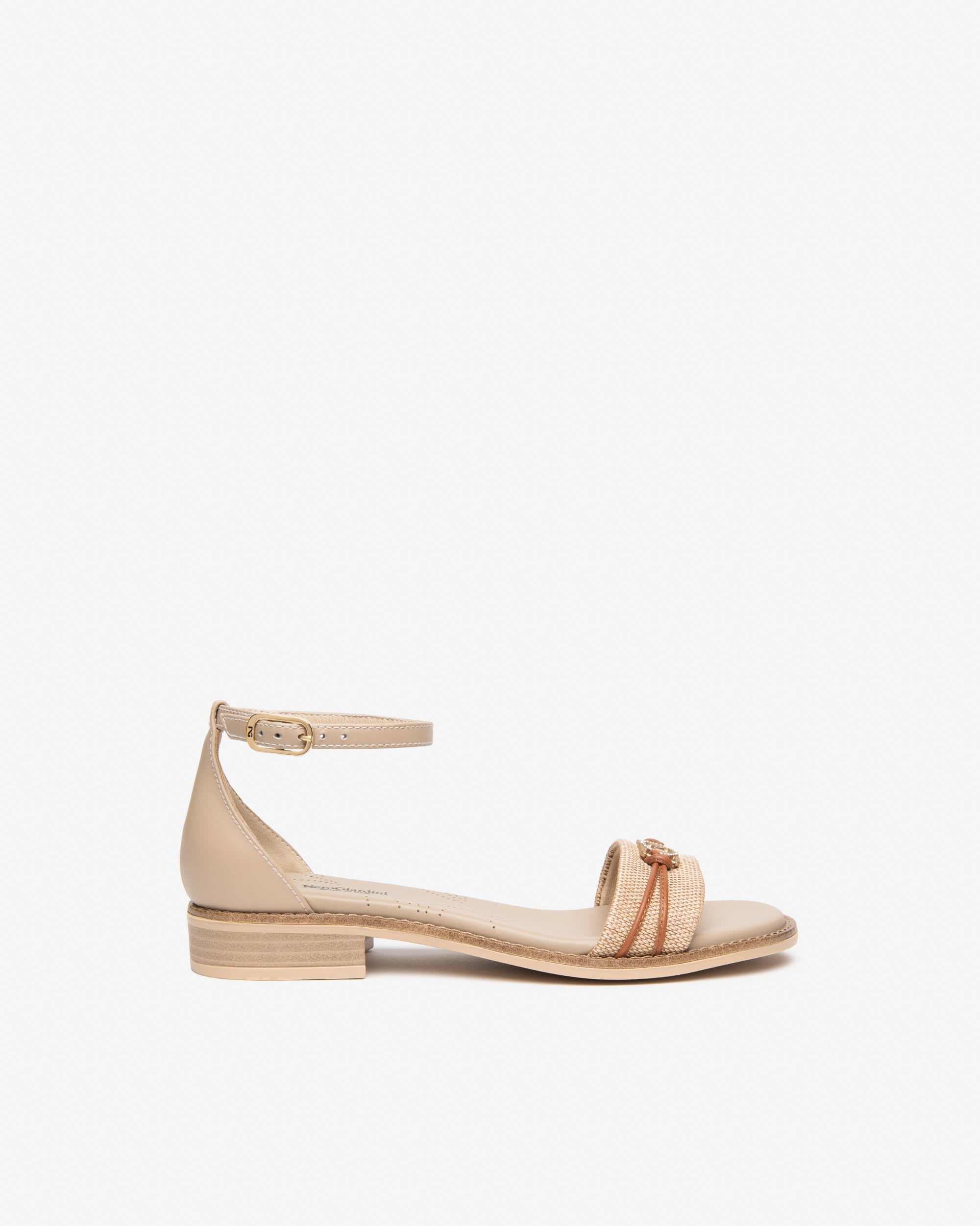 NeroGiardini Sandales Femme Cuir et Toile 35-41 Confort