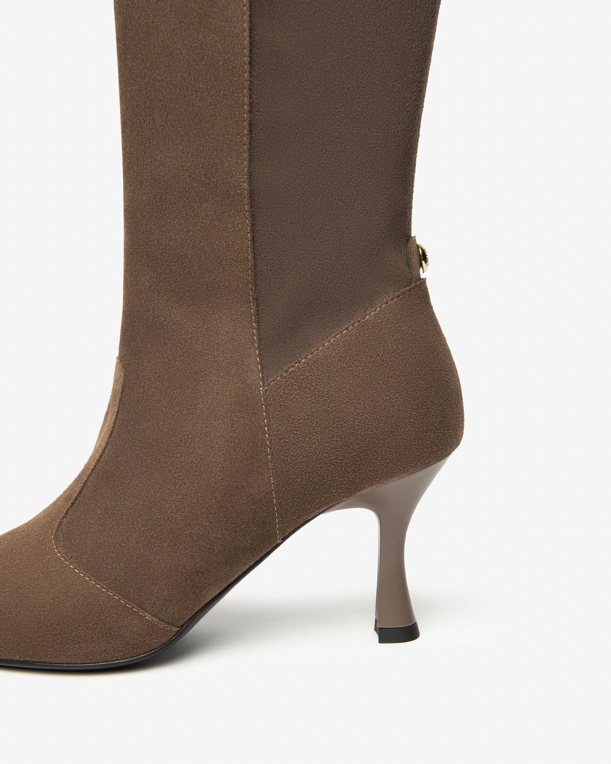 Nerogiardini Bottes Femme Bottes Daim Talon 75 mm