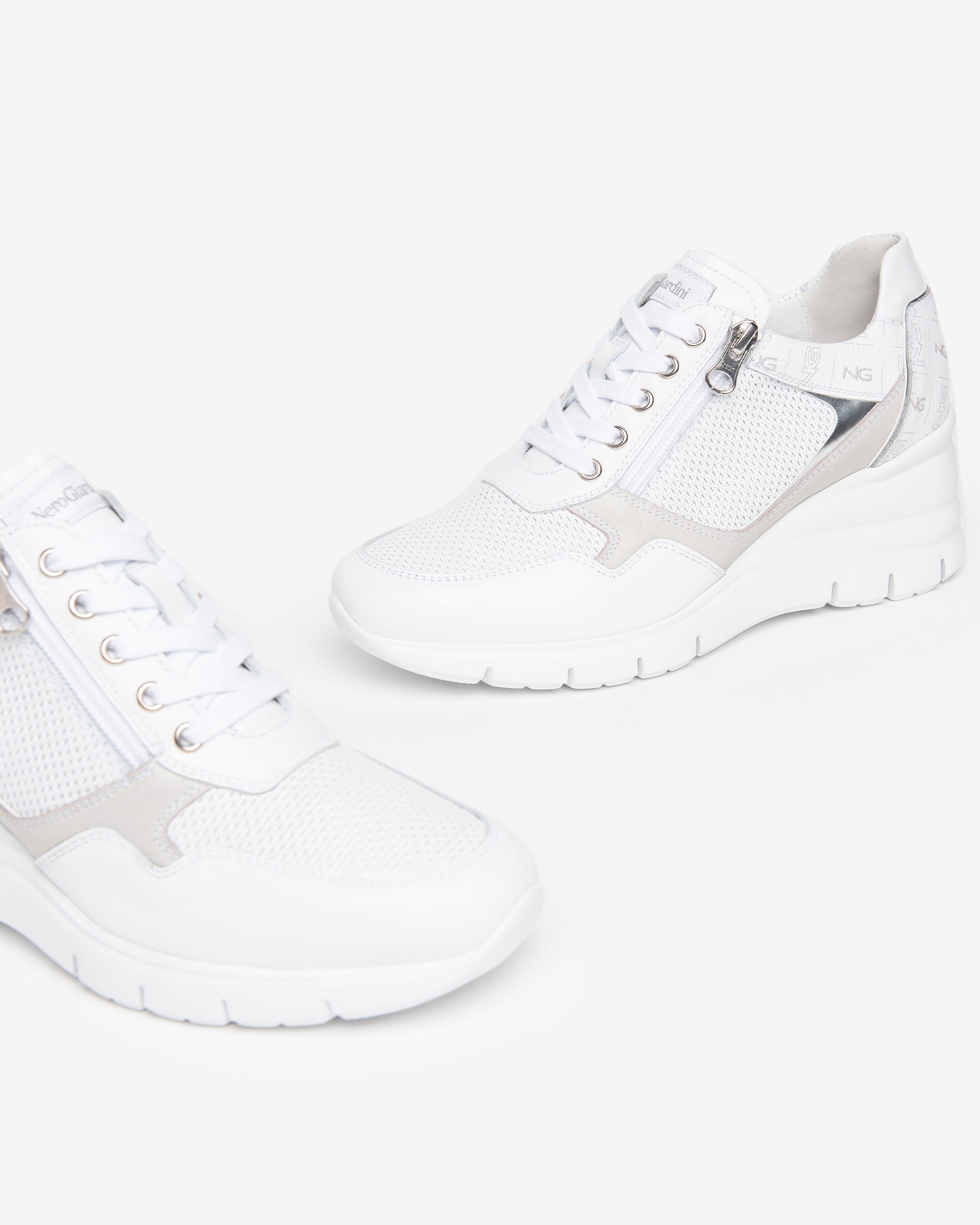 NeroGiardini Sneakers Femme Cuir Baskets Confort