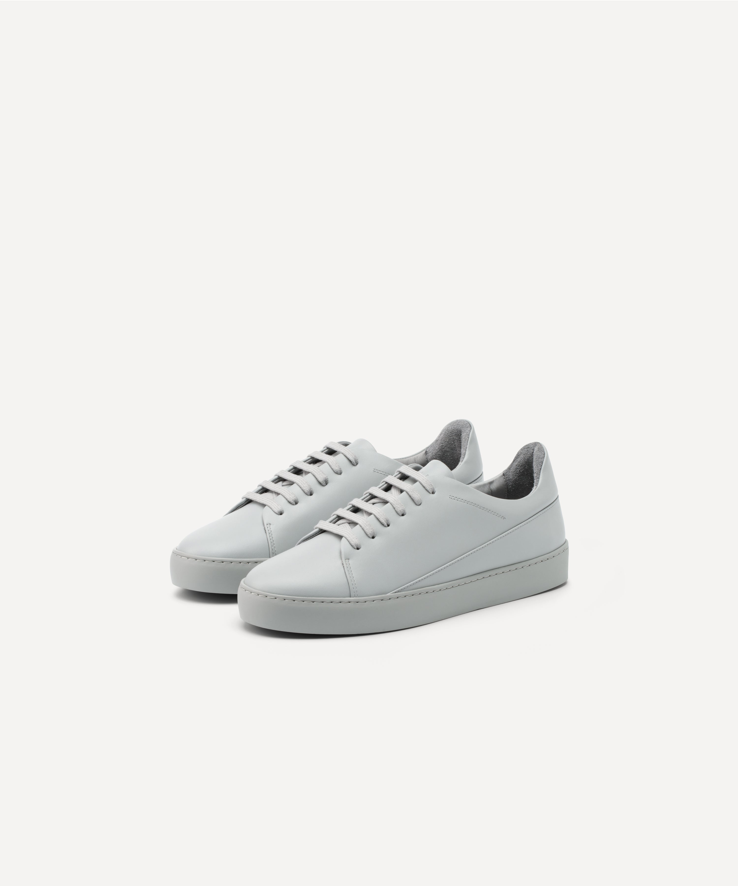 JAK Mercury II Sneakers Gris Clair Cuir