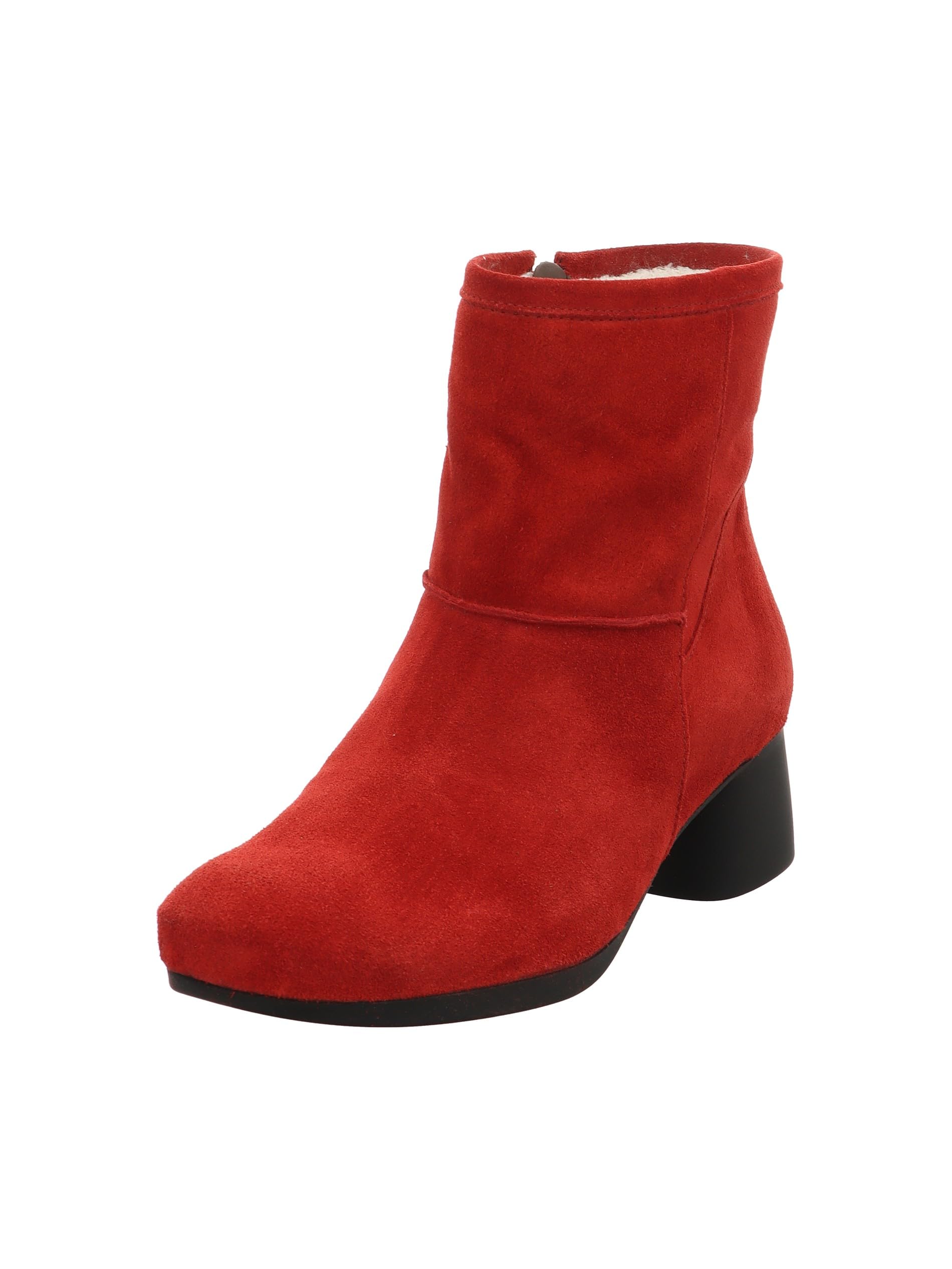 Think Nani Bottines Femme Mocca Doublure Cuir