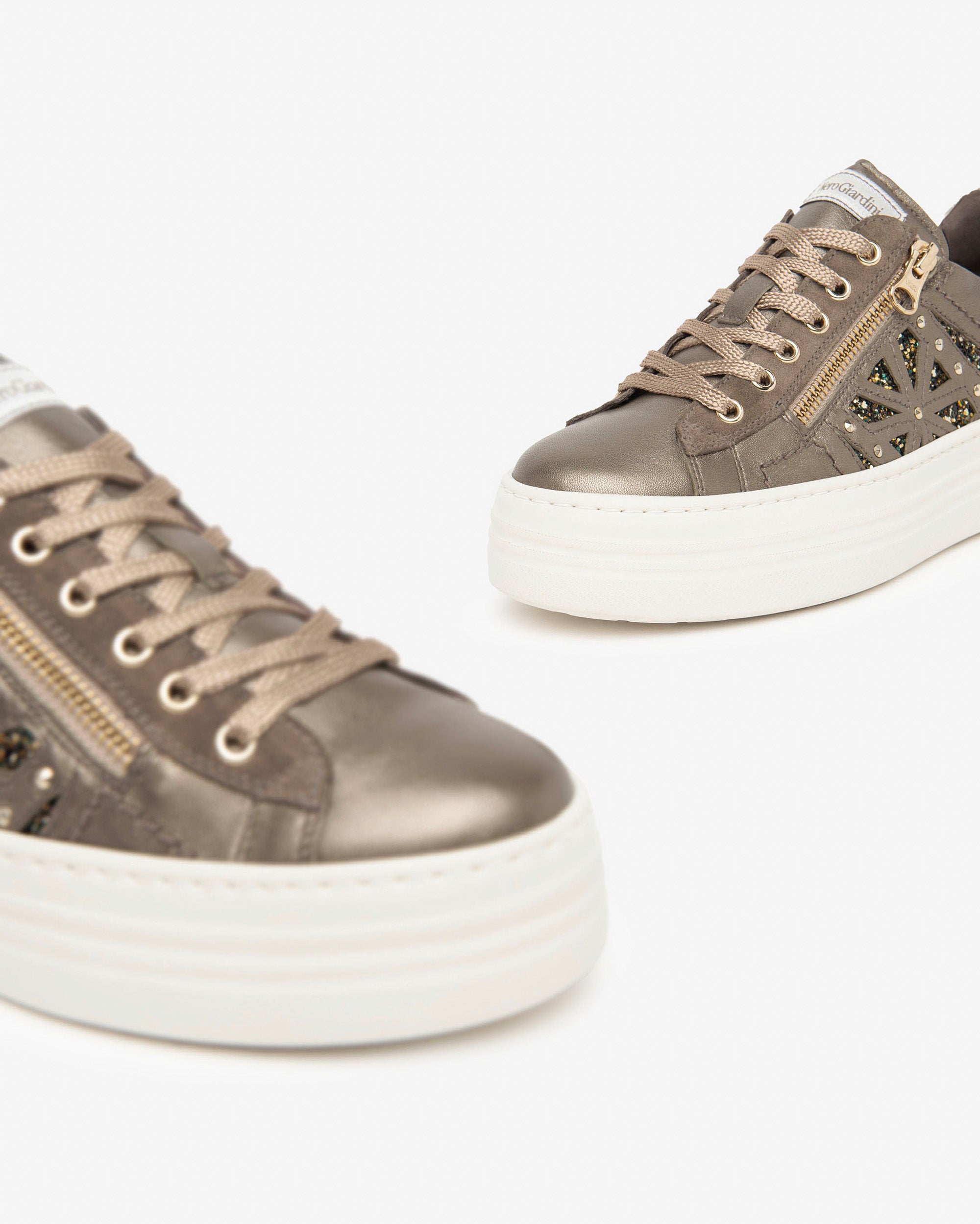 NeroGiardini Sneakers sneakers femme cuir velours technique