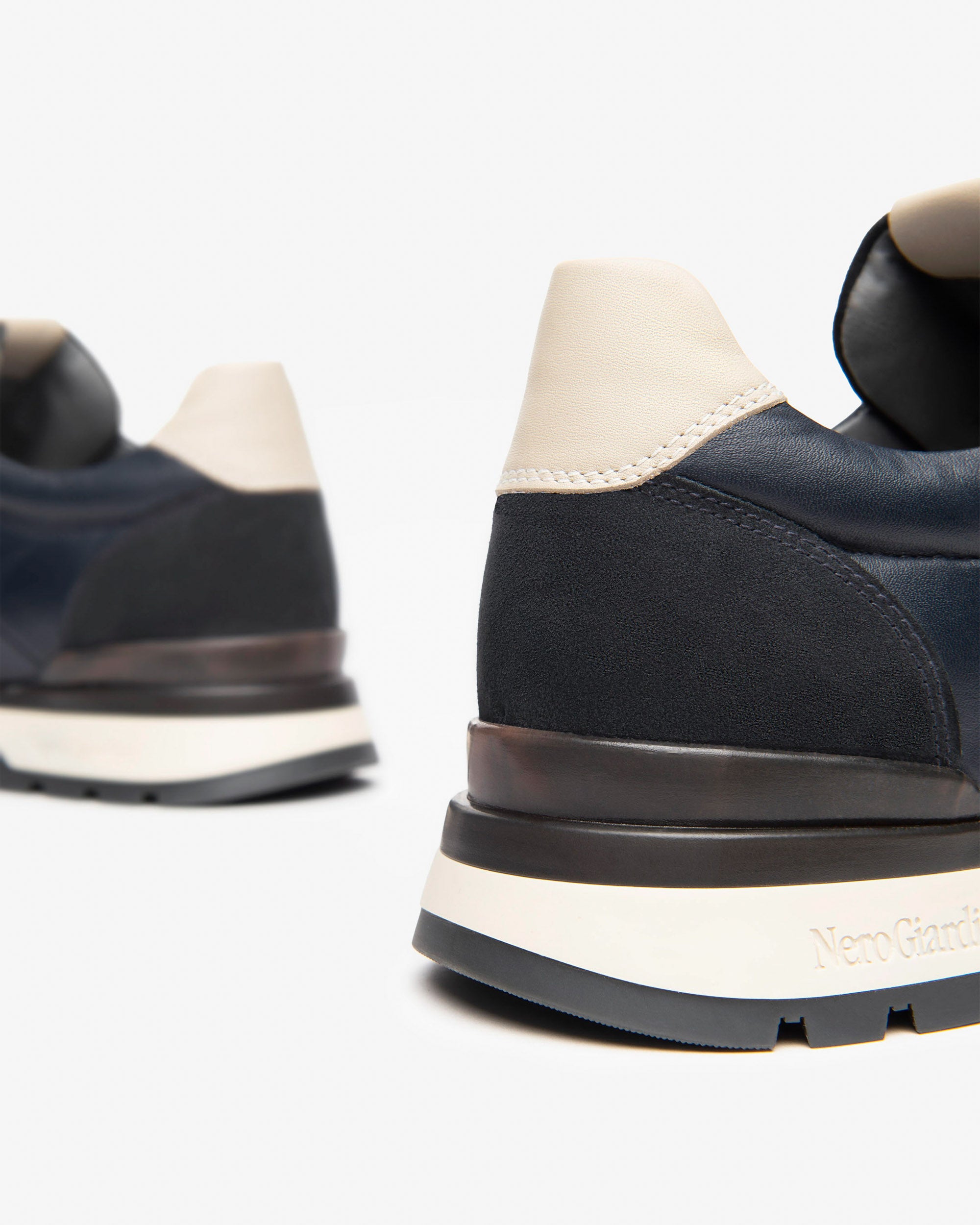 NeroGiardini Sneakers Homme Cuir Daim Confort Ville