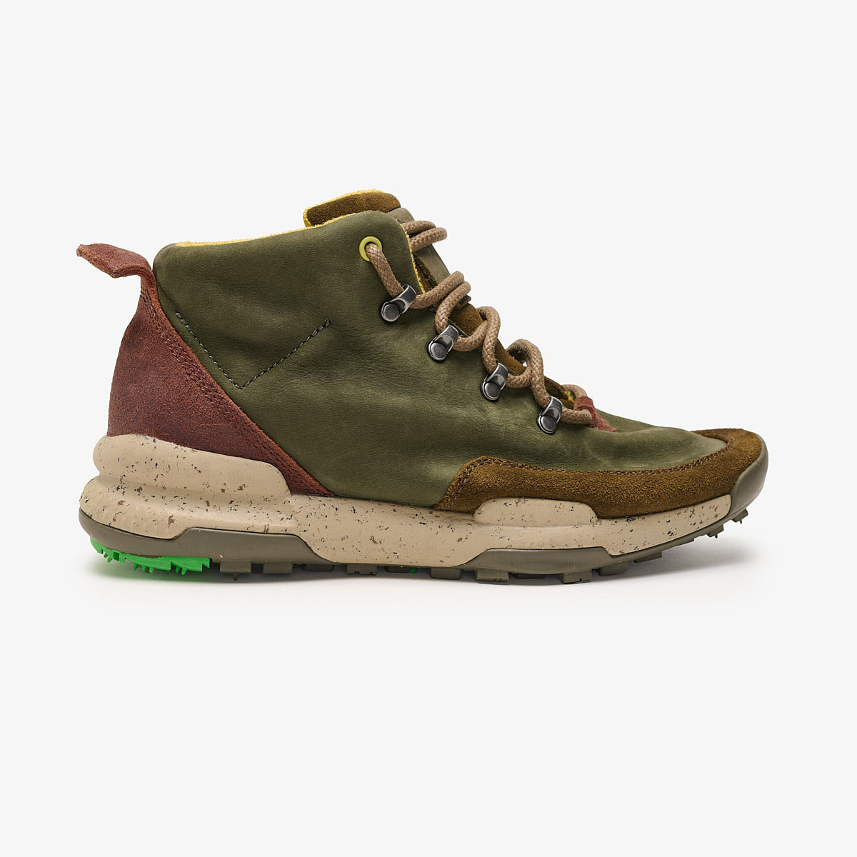 Satorisan Kiso Premium boots vert cuir