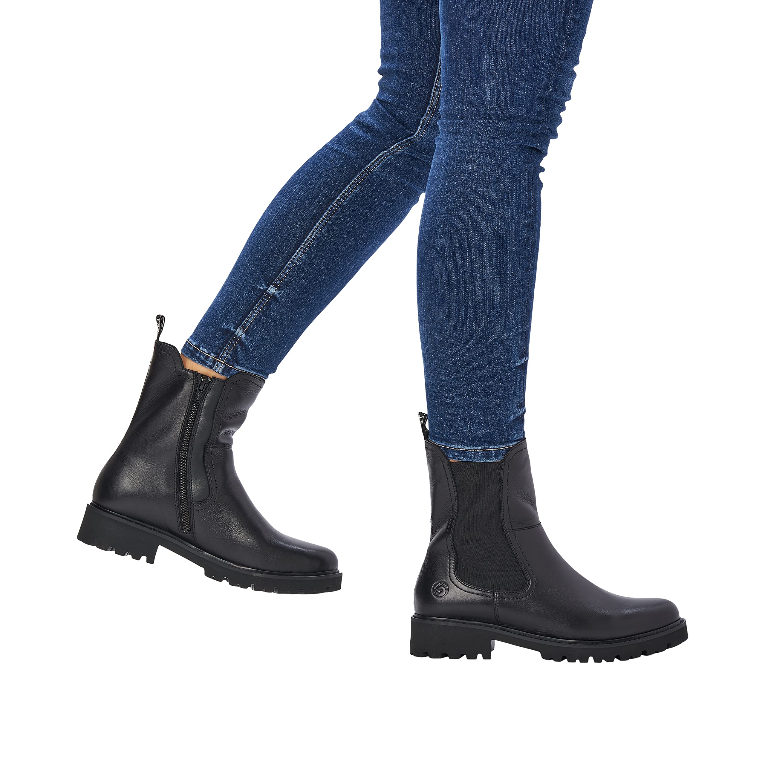 Remonte D8694 bottines chelsea femme confort zip