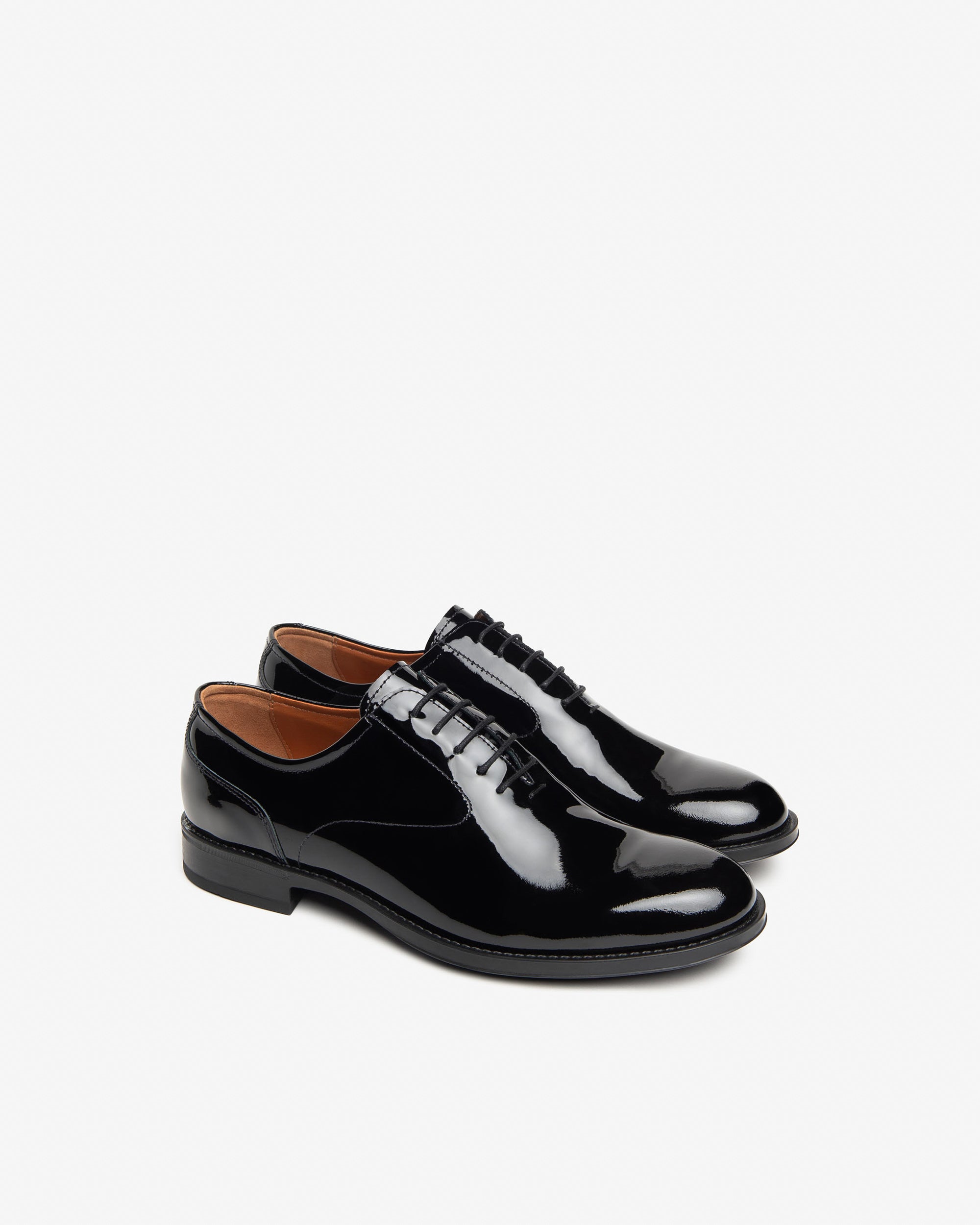 NeroGiardini Chaussures à lacets homme vernis cuir premium
