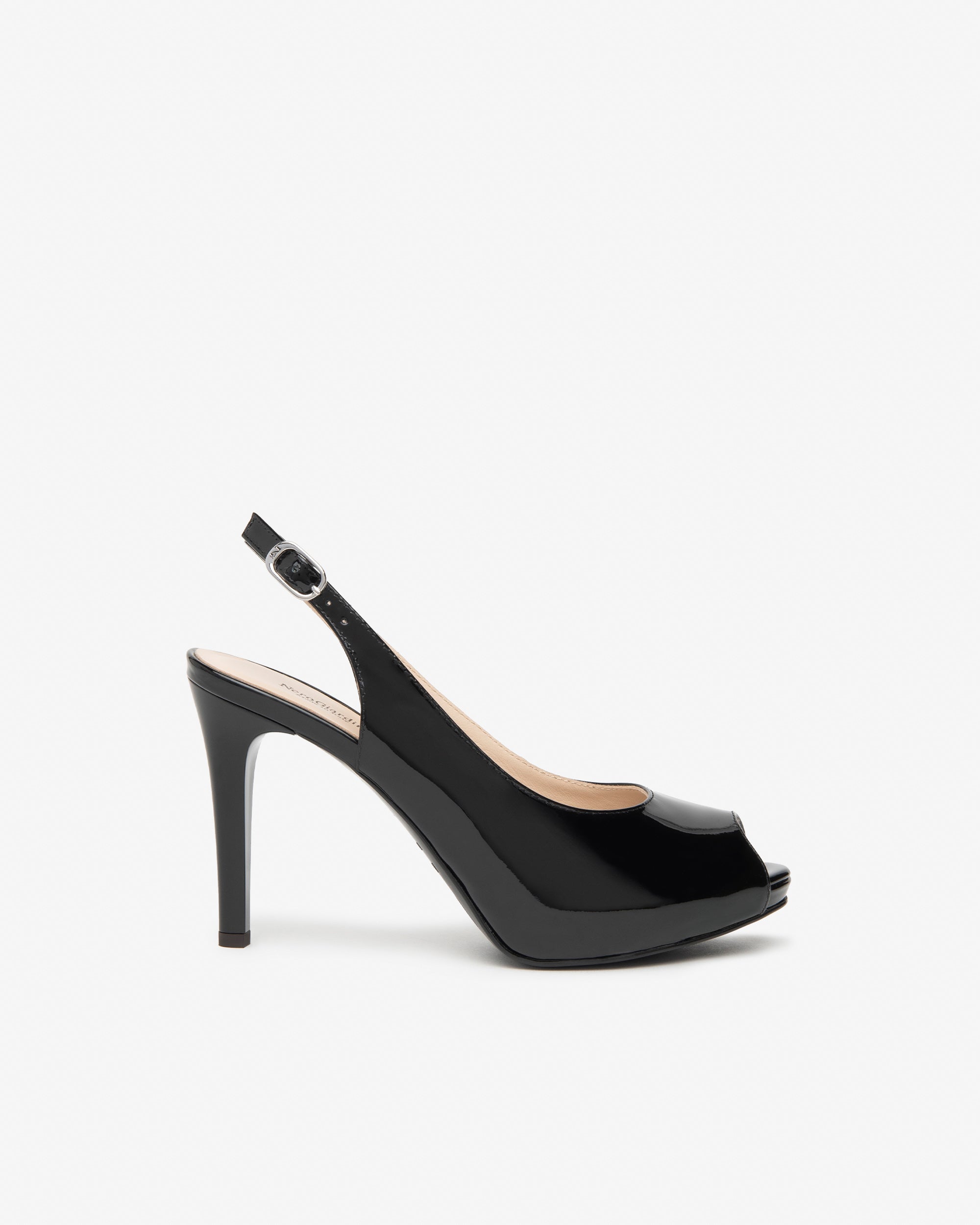 Nerogiardini Escarpins Slingback Pumps Vernis 38 Confort