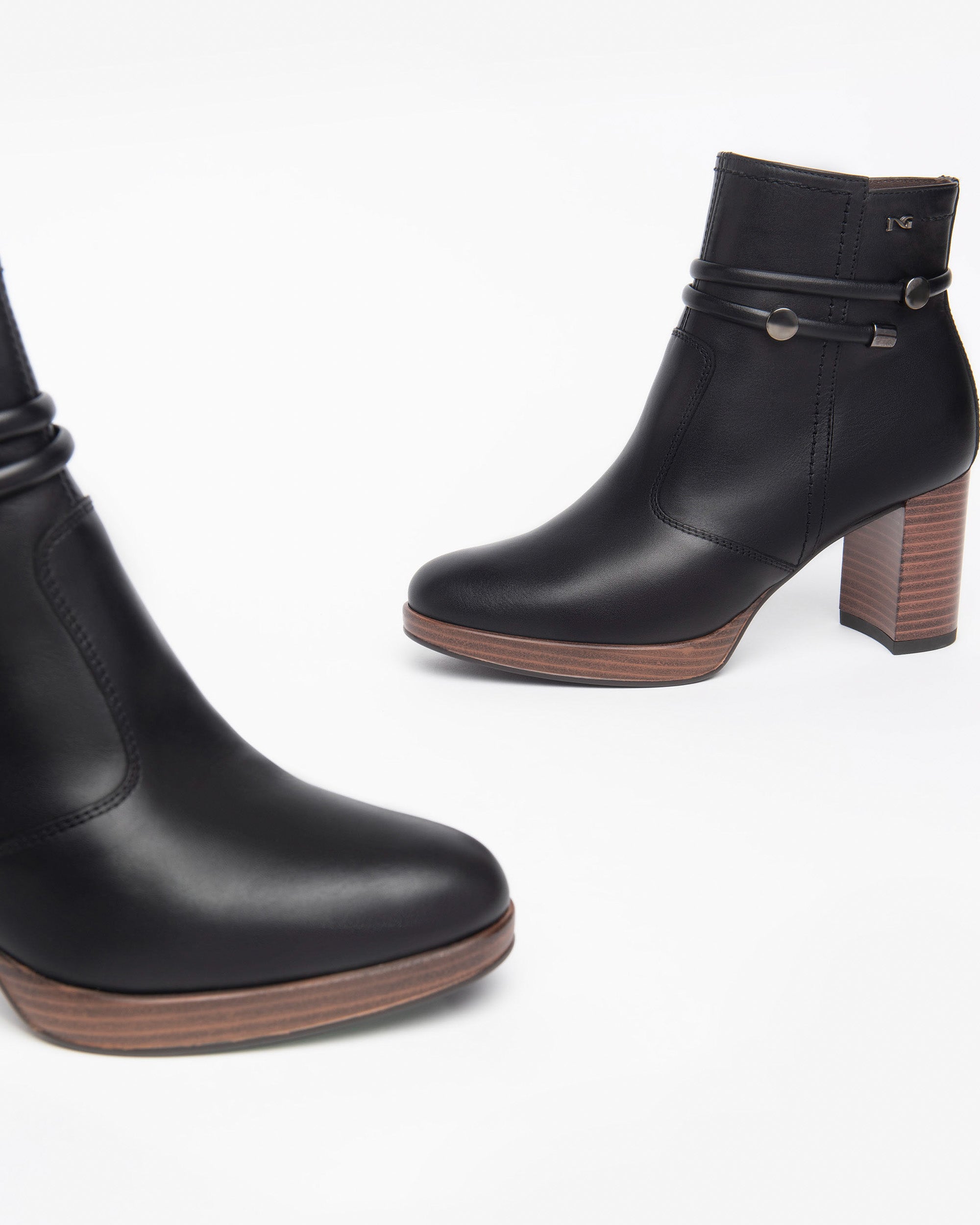 NeroGiardini Bottines Femme en Cuir Automne Hiver 35-41