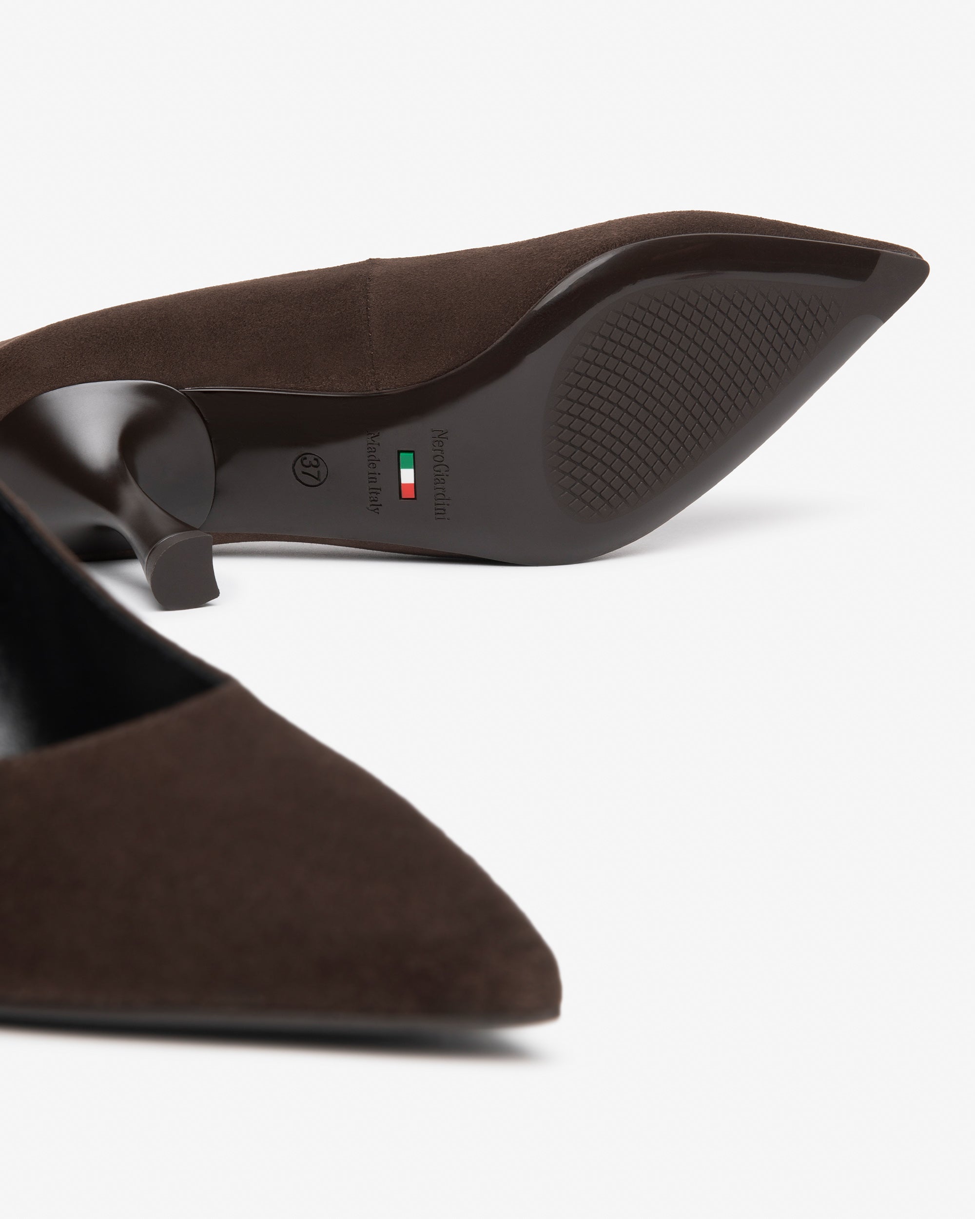 NeroGiardini Escarpins Femme Velours Talon 75