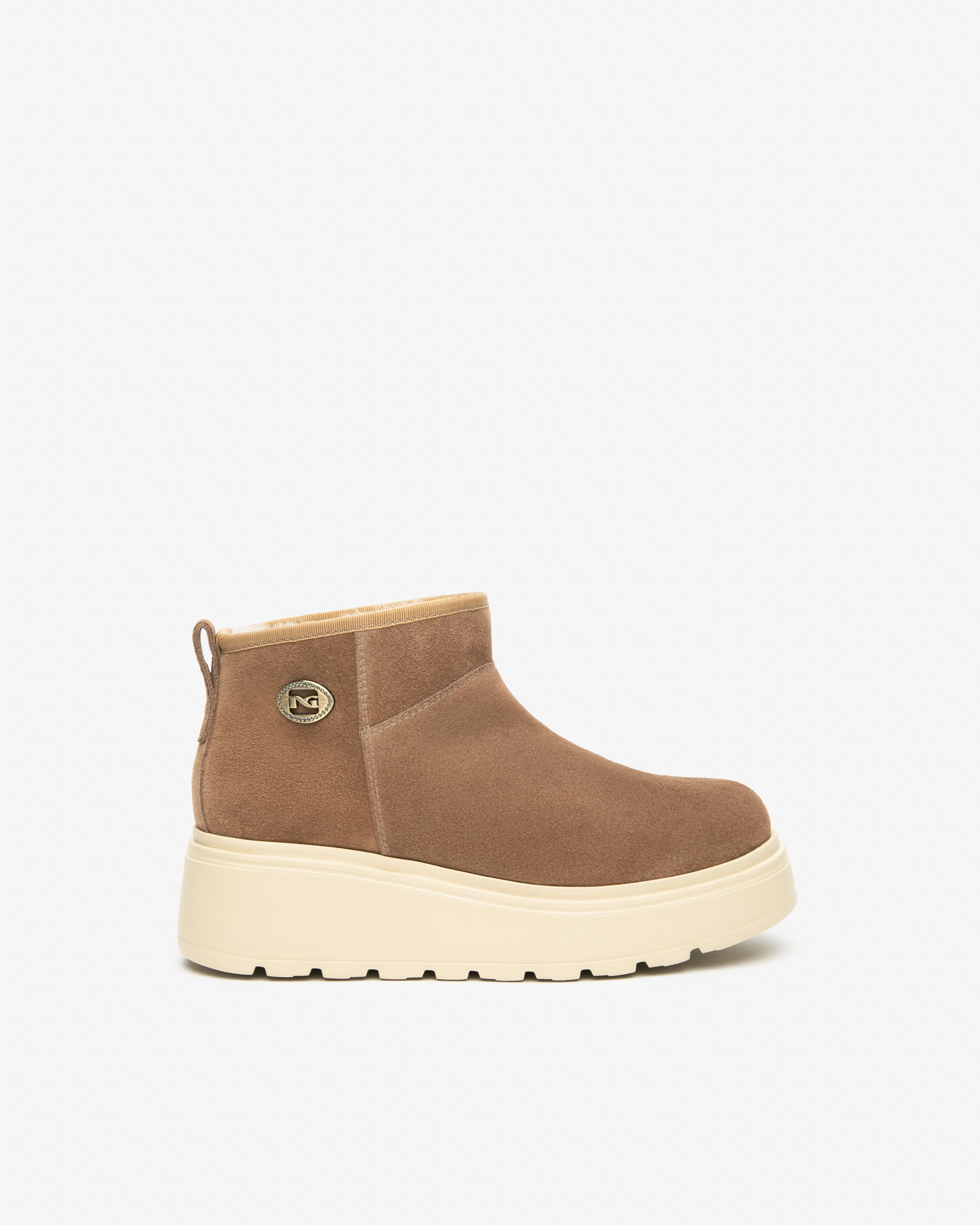 Nerogiardini Bottines Velours Daim 38 plateforme 55mm