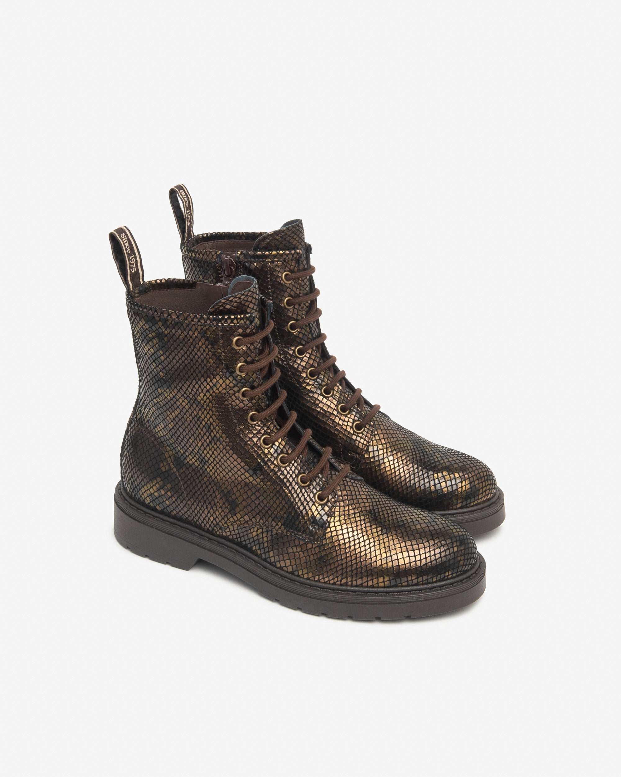 NeroGiardini Bottines Motardes Cuir Femme Zip 3 cm
