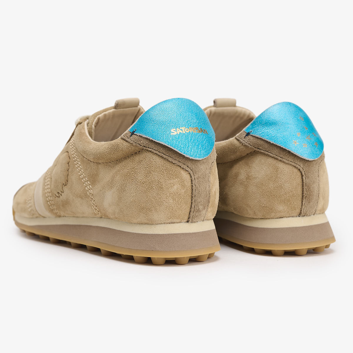 Satorisan Stardust Suede sneakers Faded Chestnut daim