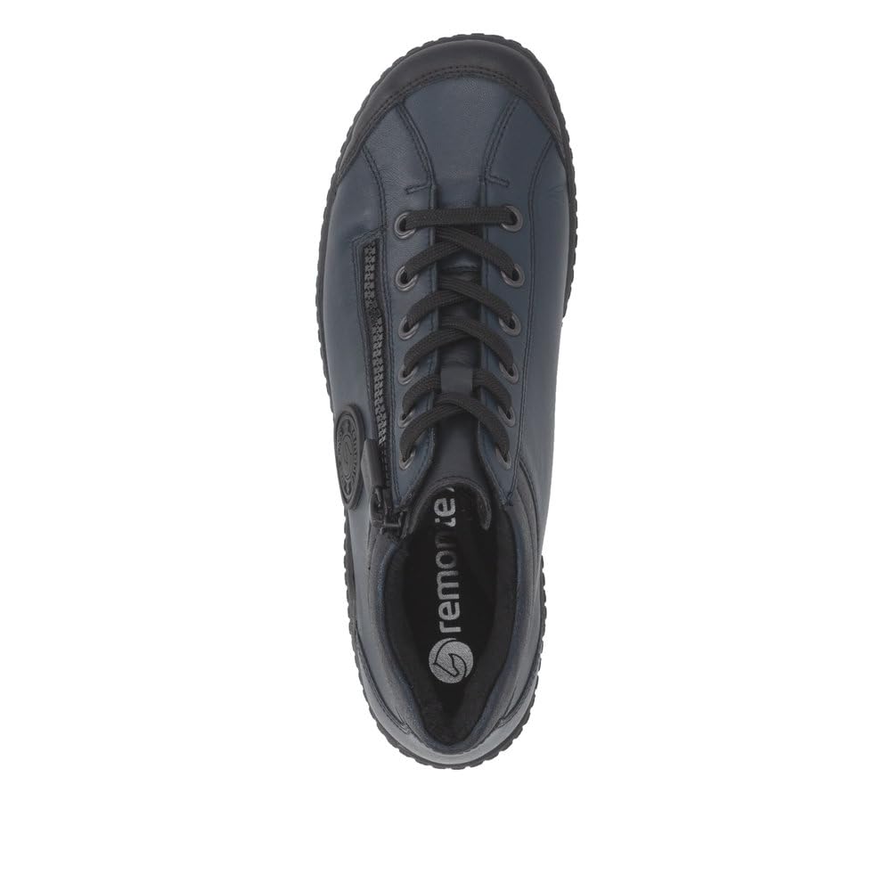 Remonte R1477 chaussures à lacets femme noir zip