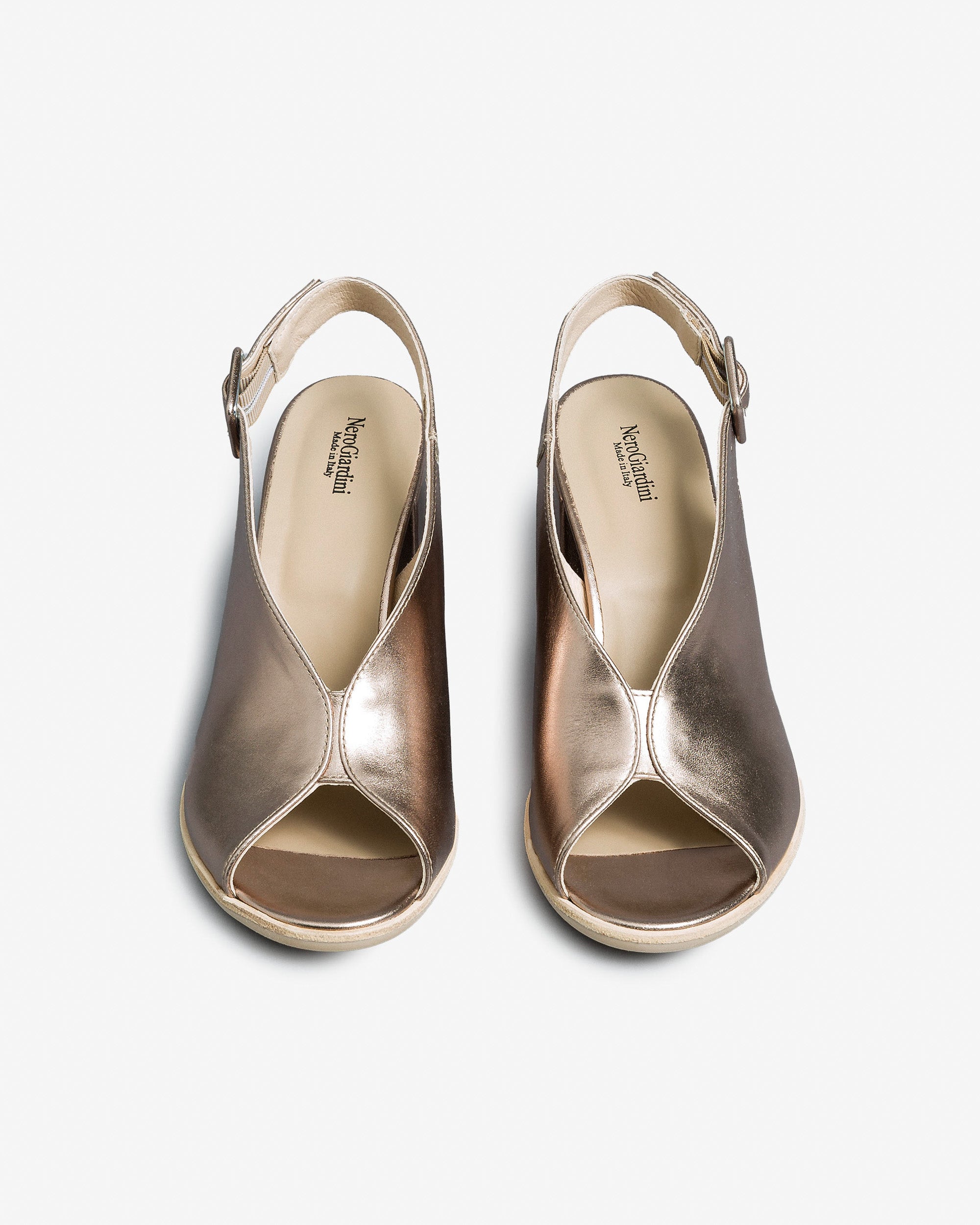 NeroGiardini Sandales Sandales Femme Cuir Été Confort