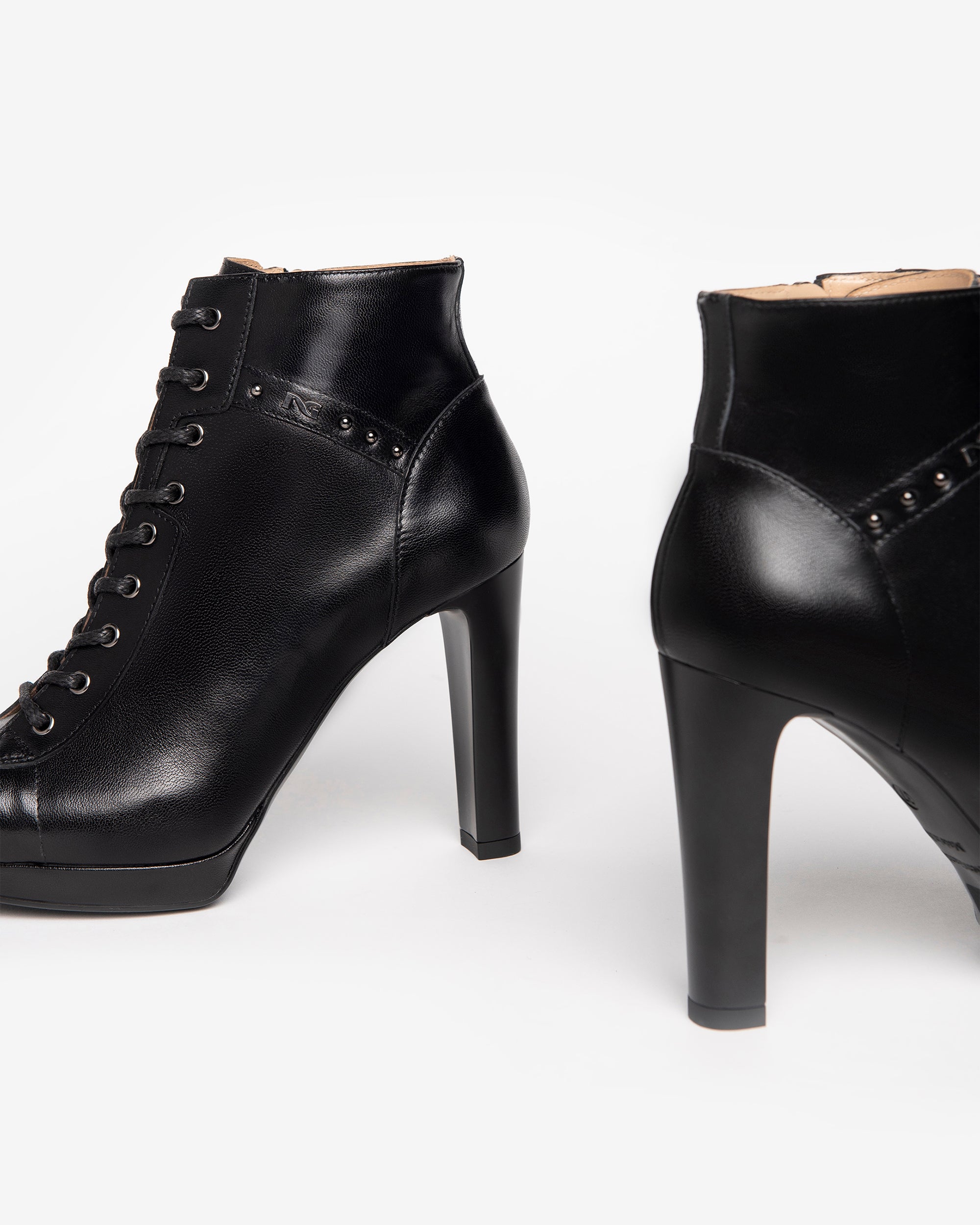 NeroGiardini Bottines femme cuir hiver confort