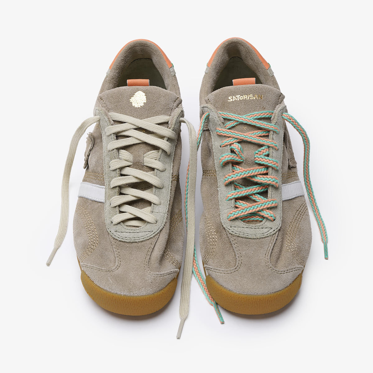 Satorisan Stardust Suede UL baskets Gravel daim