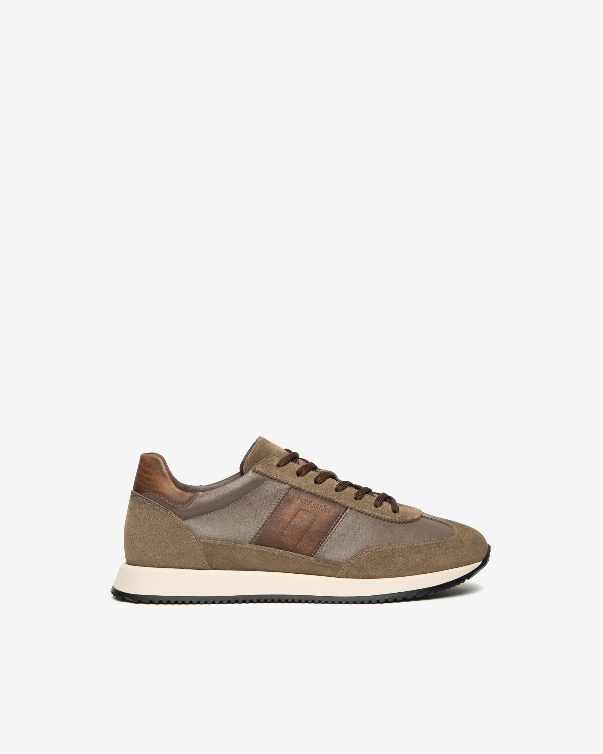 NeroGiardini Sneakers Homme Cuir Velours