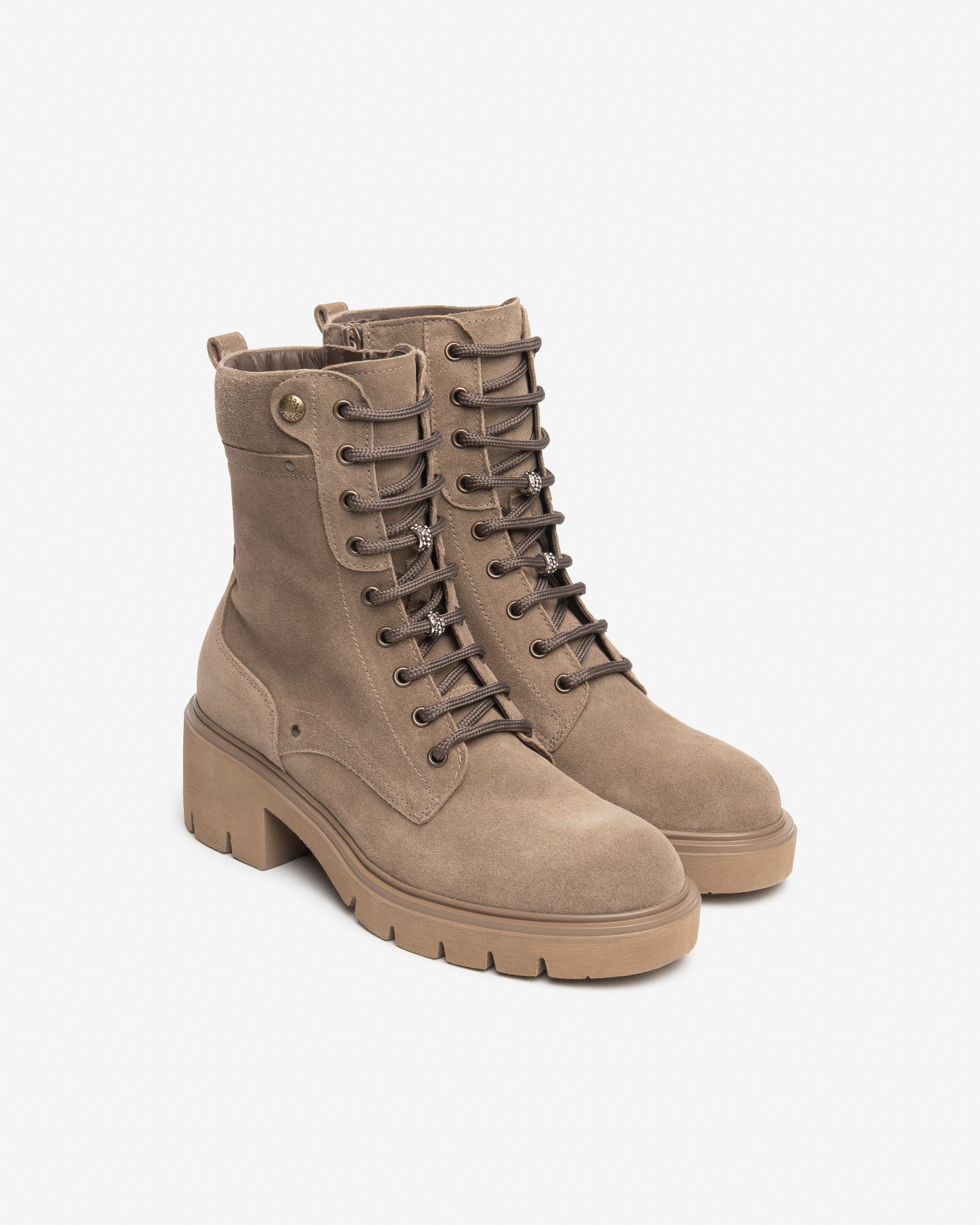NeroGiardini Bottines Daim Femme Talon 60 mm Ville