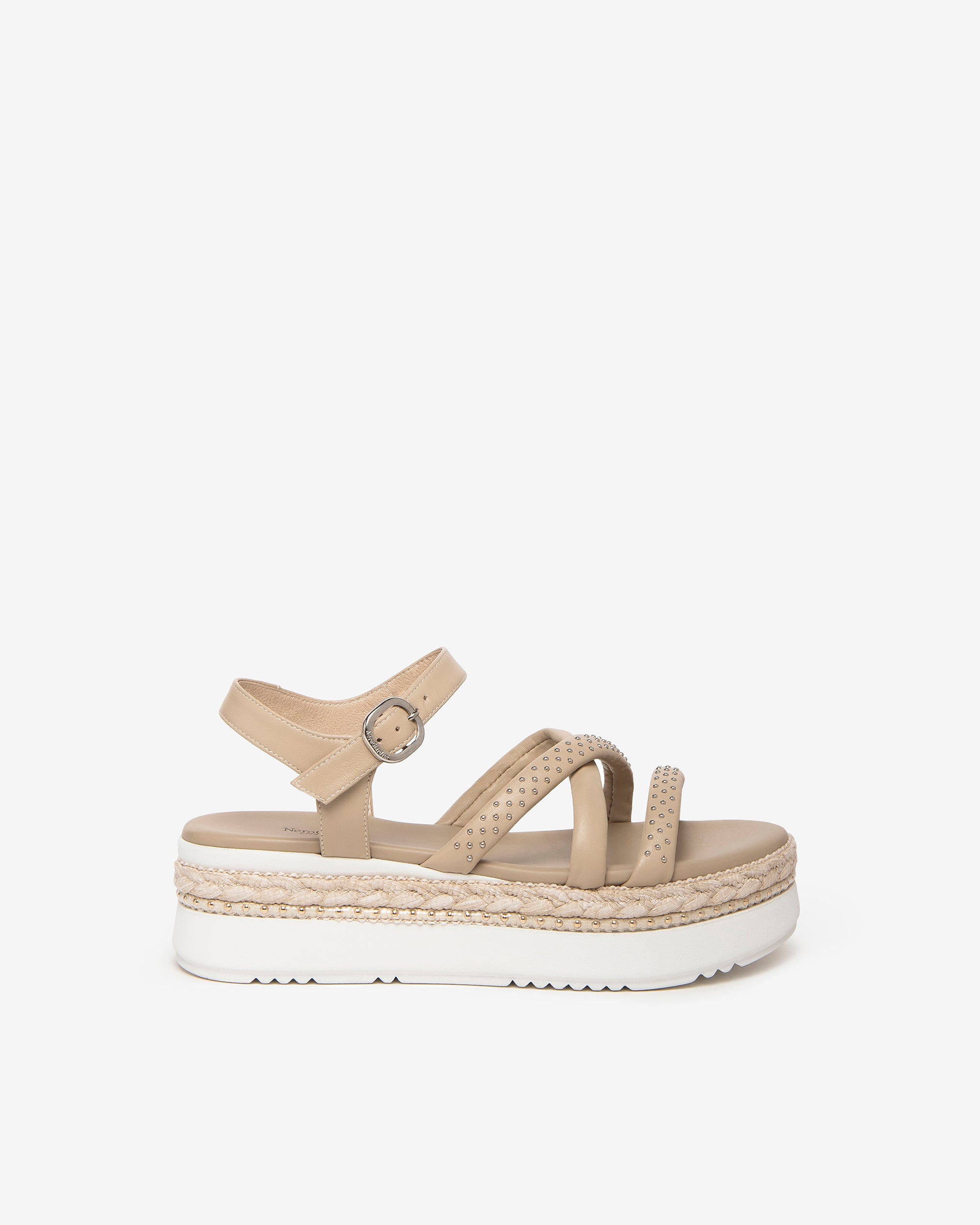NeroGiardini Sandales sandales femme cuir Made in Italy