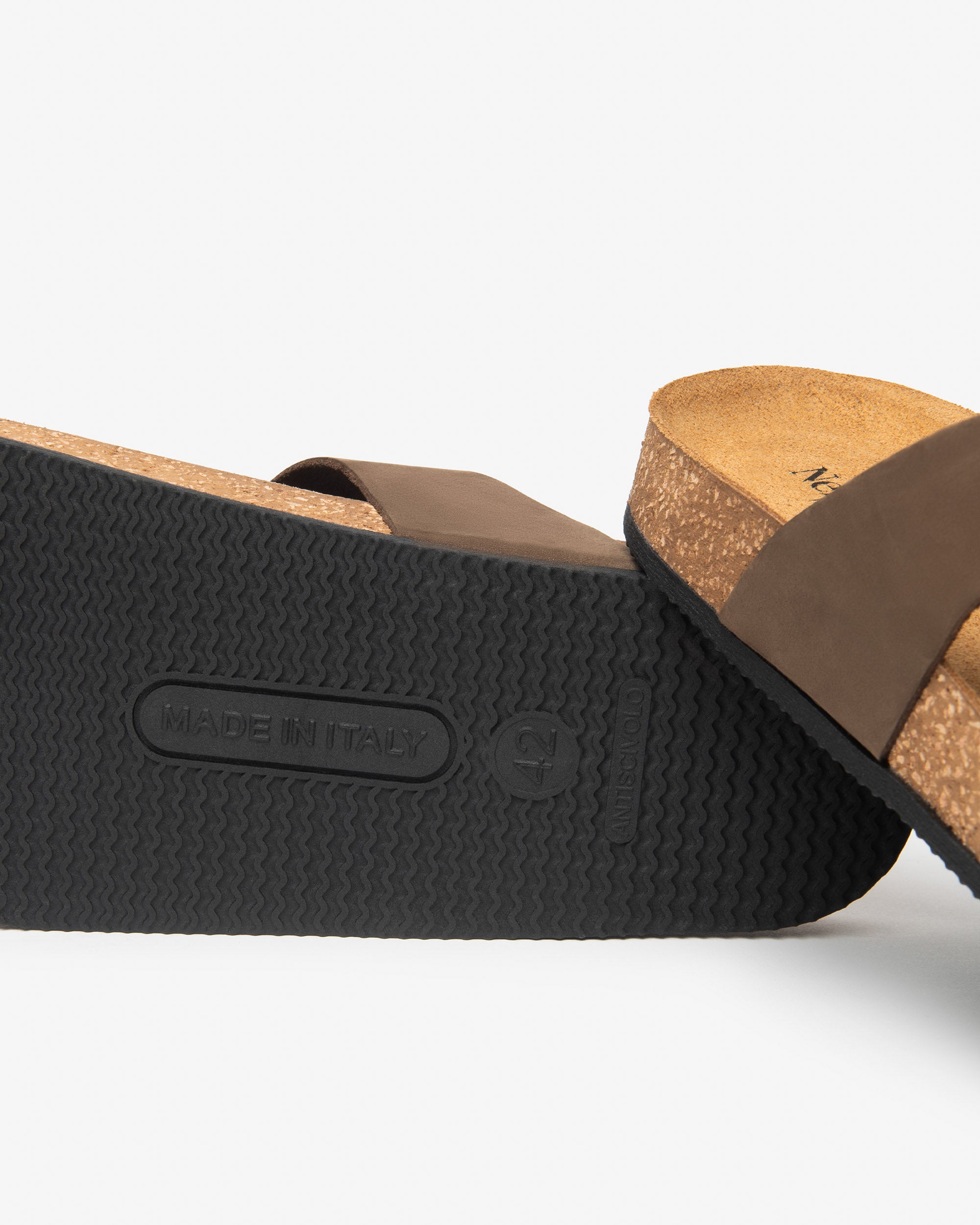Nerogiardini Mules Homme en Cuir
