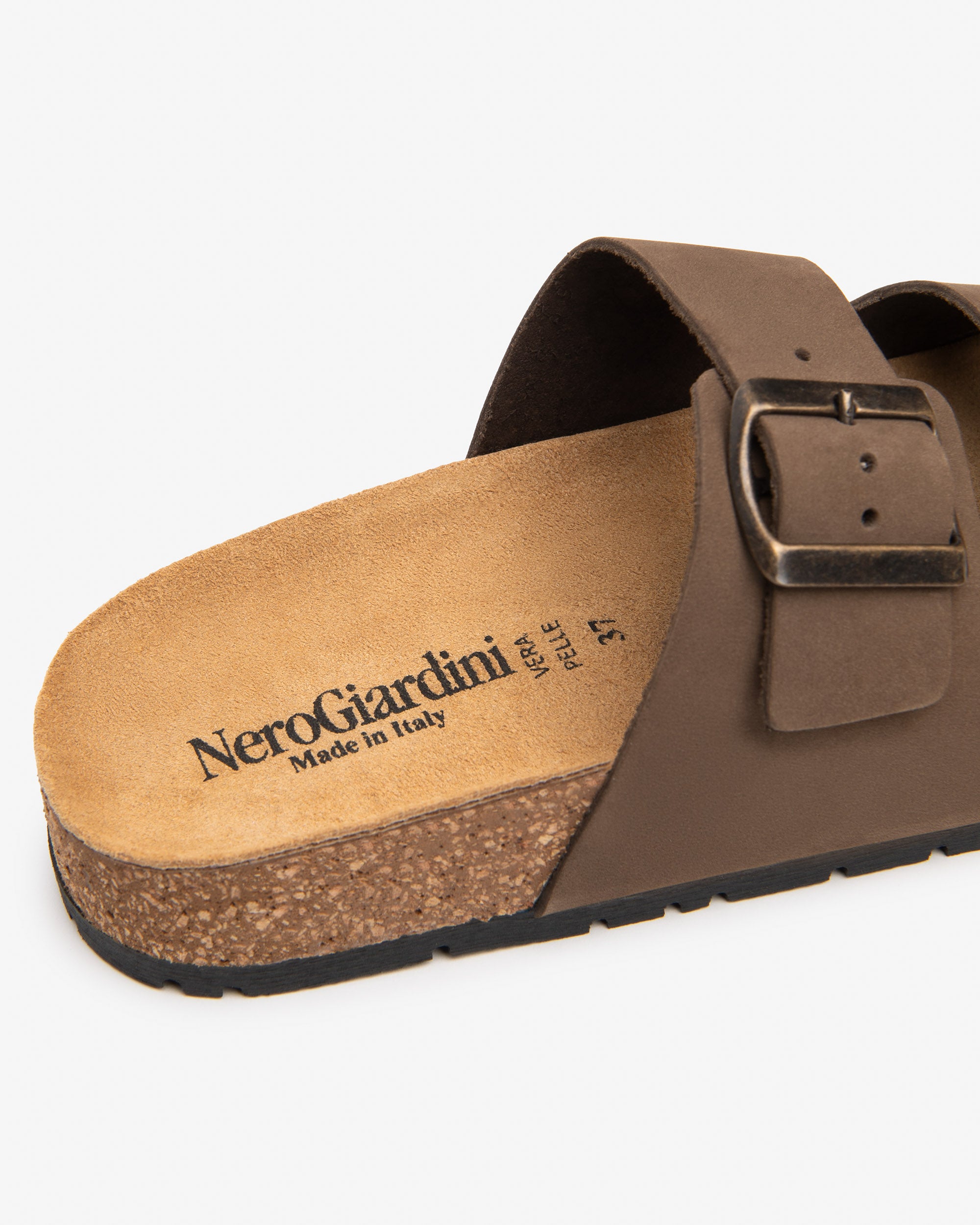 NeroGiardini Mules Femme Cuir Été Confort Quotidien
