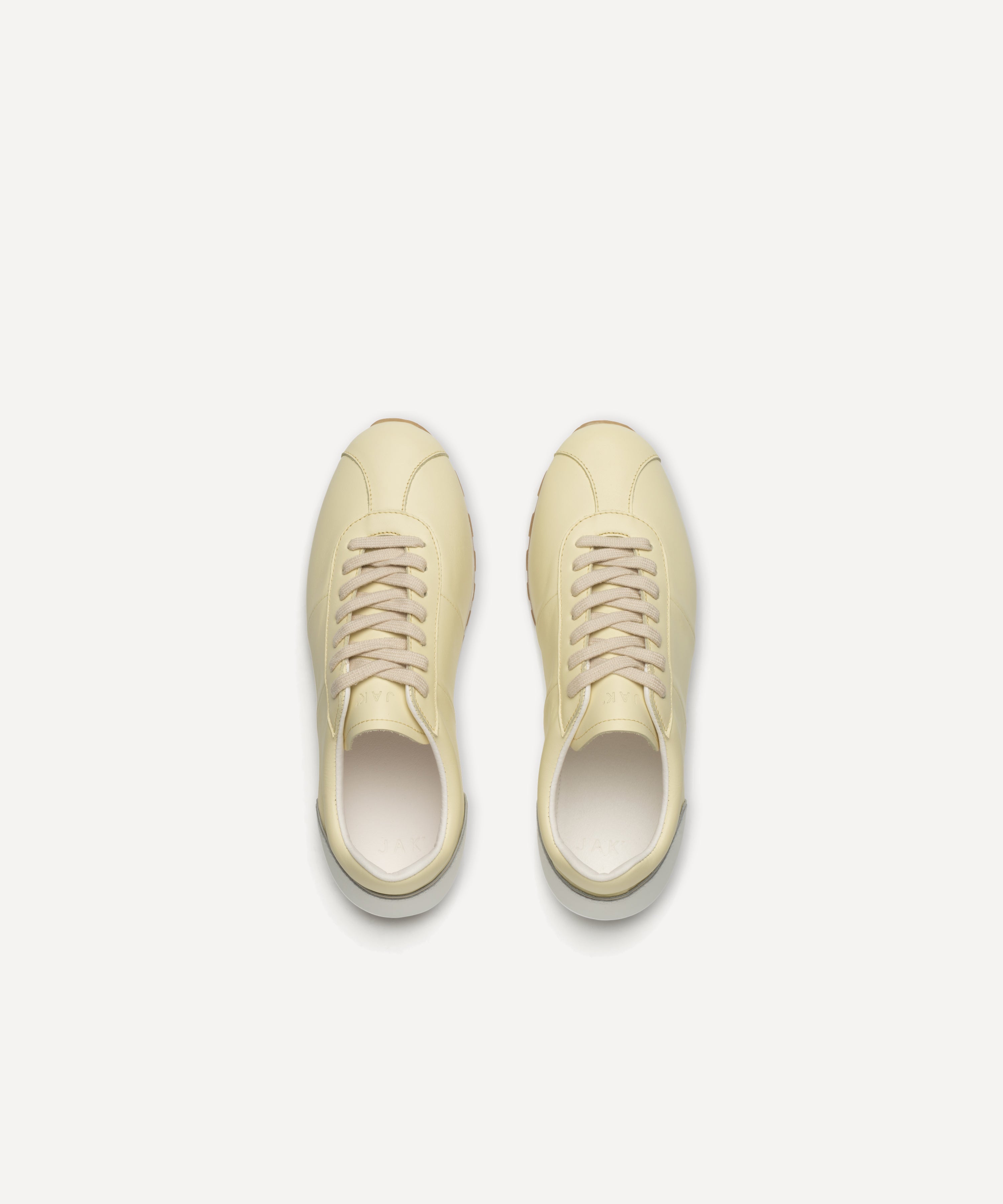 JAK Soul Yellow sneakers cuir jaune femme